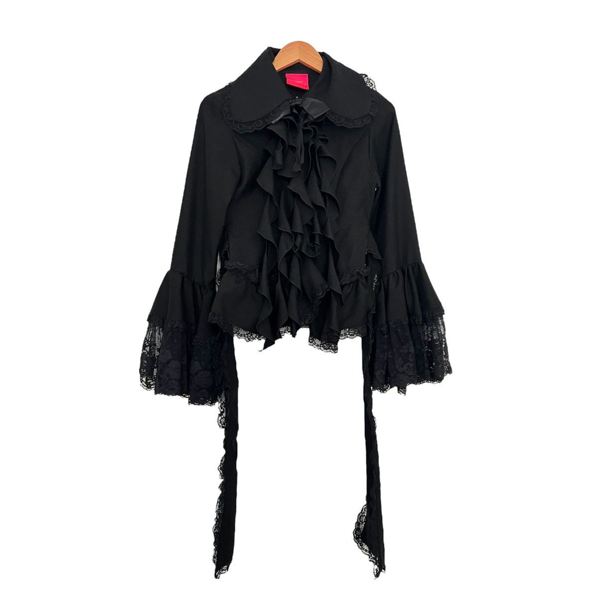Japanese Brand Reiko matsuyama ruffle frill blouse shirt Size S / US 4 / IT 40 - 2 Thumbnail