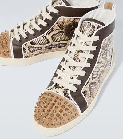 Christian Louboutin o1bcso1str0326 Sneakers In Beige Size US 12 / EU 45 - 2 Thumbnail