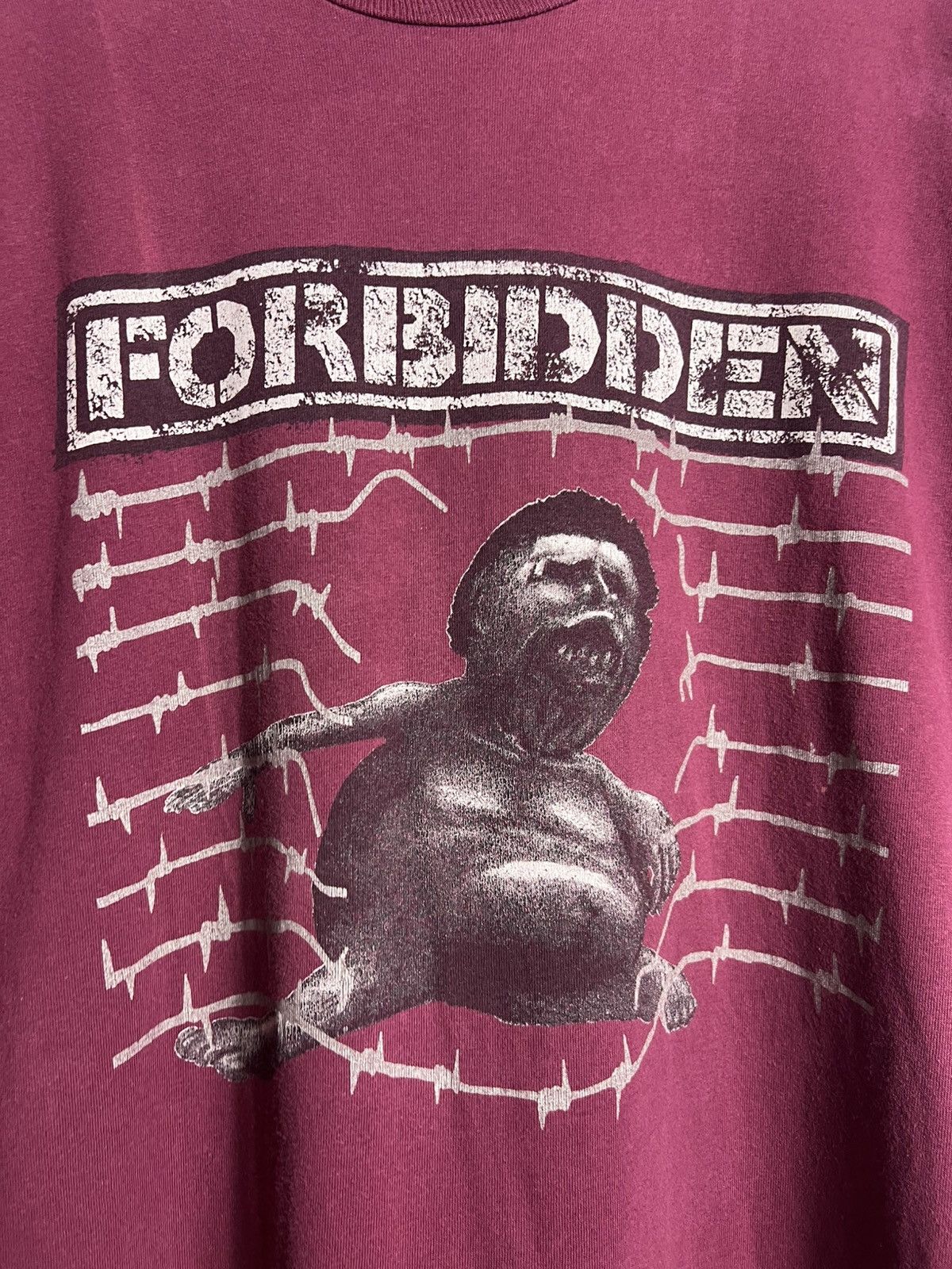 Band Tees × Vintage Vintage 1994 Forbidden Band Tee Size US XL / EU 56 / 4 - 3 Thumbnail