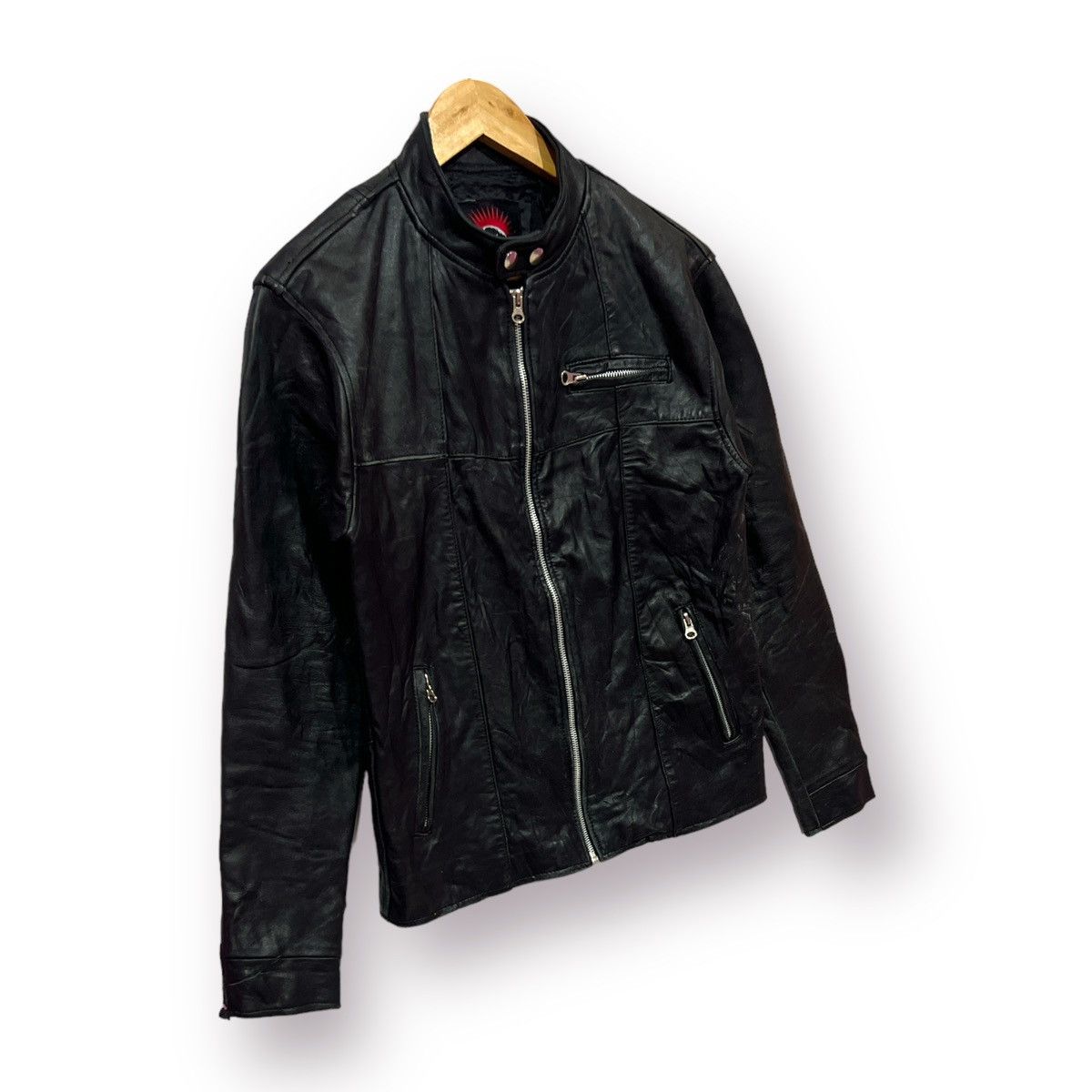 Japanese Brand Red Mohican distressed punk leather jacket Size M / US 6-8 / IT 42-44 - 3 Thumbnail