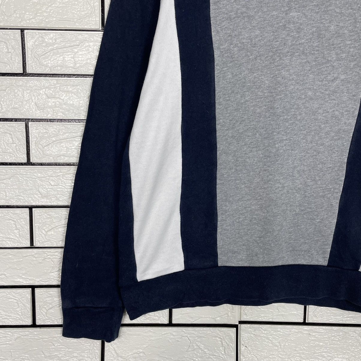 Beams Plus Beams Color Block Crewneck Sweatshirt Size US M / EU 48-50 / 2 - 3 Thumbnail