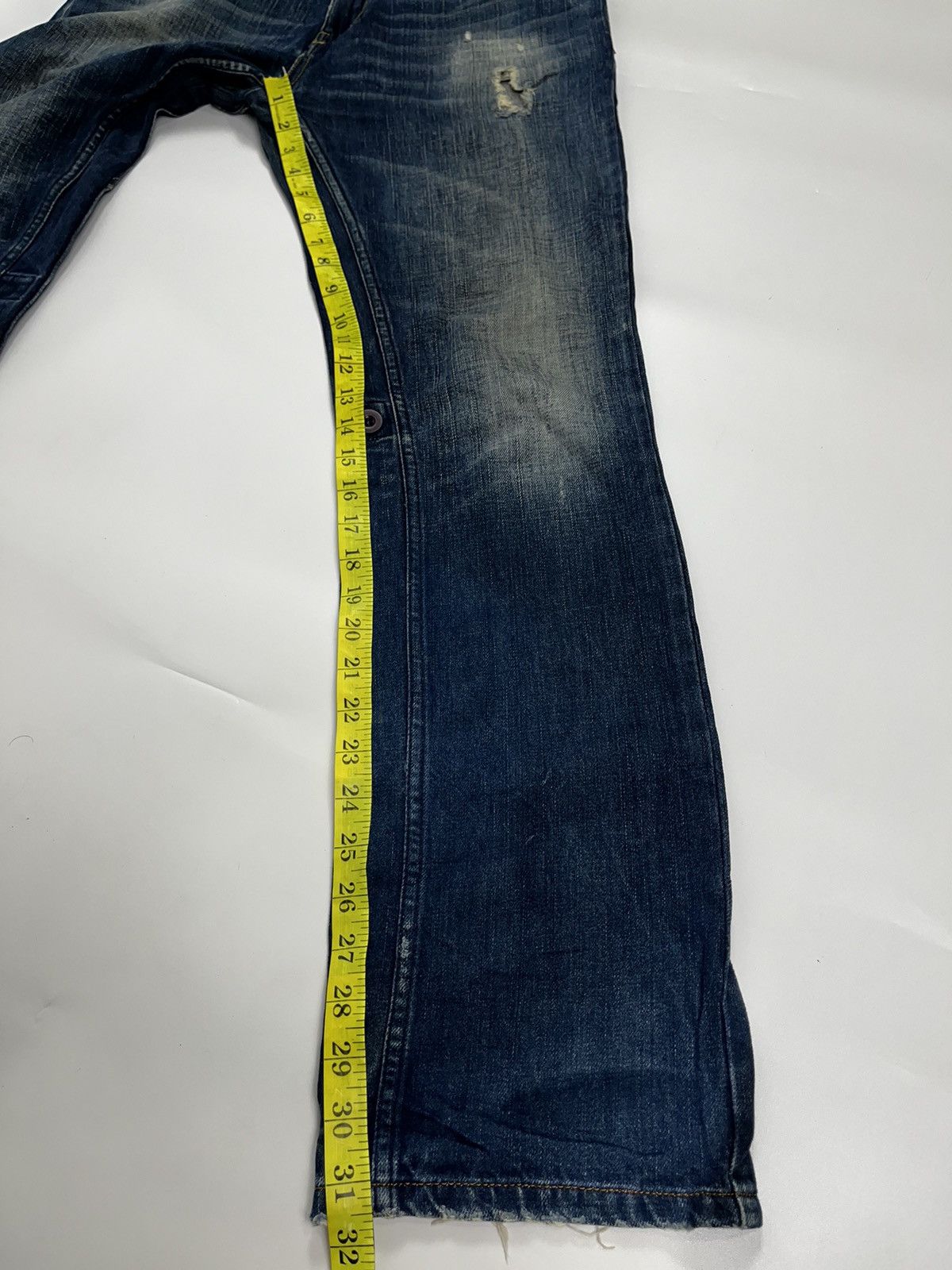 Diesel × Japanese Brand diesel extreme wellness distressed jeans pant wash Size US 30 / EU 46 - 12 Thumbnail