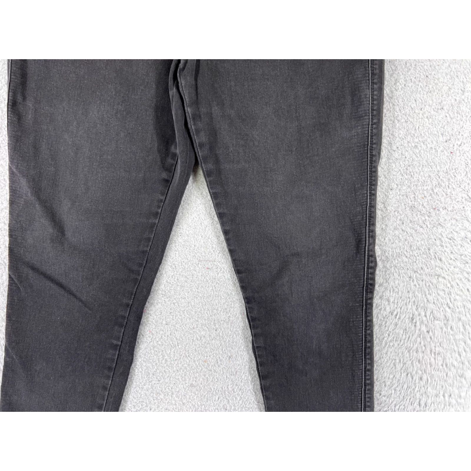 Vintage Seven7 Jeans Women 16 Black Denim Skinny High Rise Cotton Embellished 5-Pocket Designer American Jeans Mens? Size 38" / US 16 / IT 52 - 3 Thumbnail