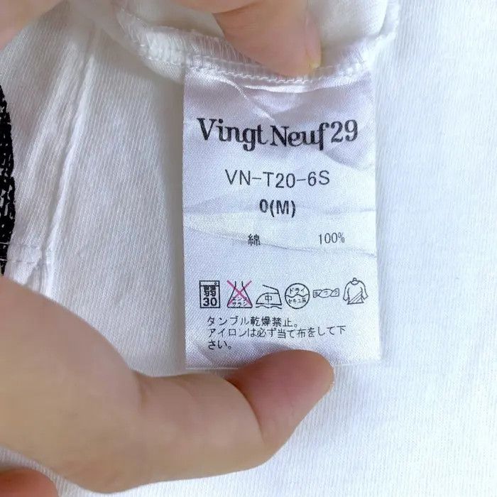 Vintage VING NEUF 29 JAPAN Fashion Brands Smiley Face Tee Shirt Size XS / US 0-2 / IT 36-38 - 7 Thumbnail