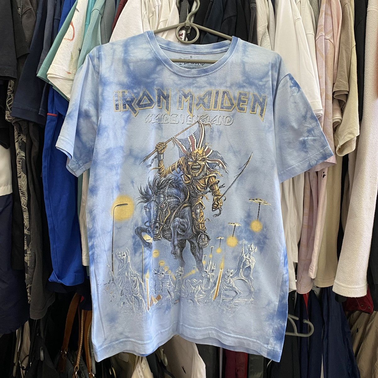 Band Tees Vintage Iron Maiden Overprinted Graphic rock band tee Size US S / EU 44-46 / 1 - 1 Thumbnail