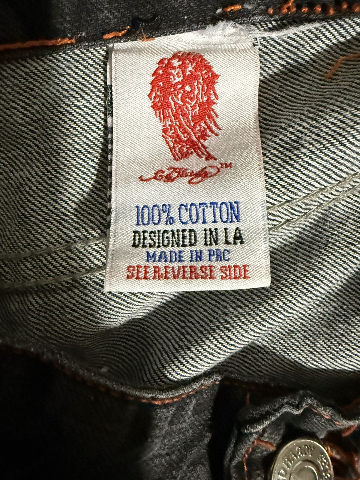 Ed Hardy × Vintage Vintage 2010 ed hardy denim Size US 32 / EU 48 - 3 Thumbnail