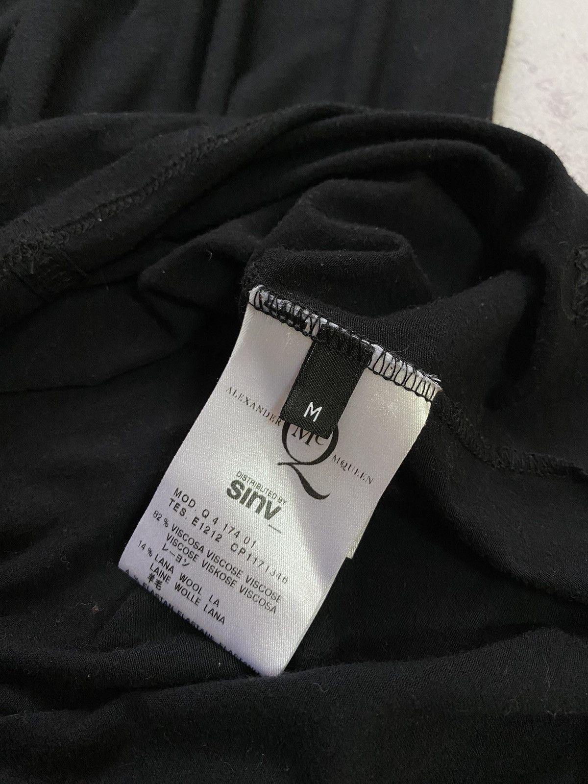 Alexander McQueen Alexander Mcqueen Black Designer Tunic Mini Dress Size M Size M / US 6-8 / IT 42-44 - 11 Thumbnail