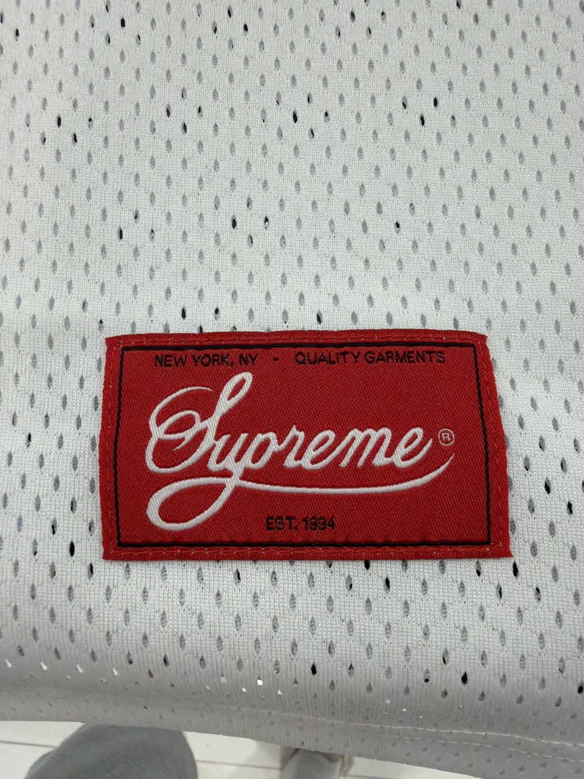 Supreme Supreme Bandana Red/White Football Jersey Size US XL / EU 56 / 4 - 3 Thumbnail