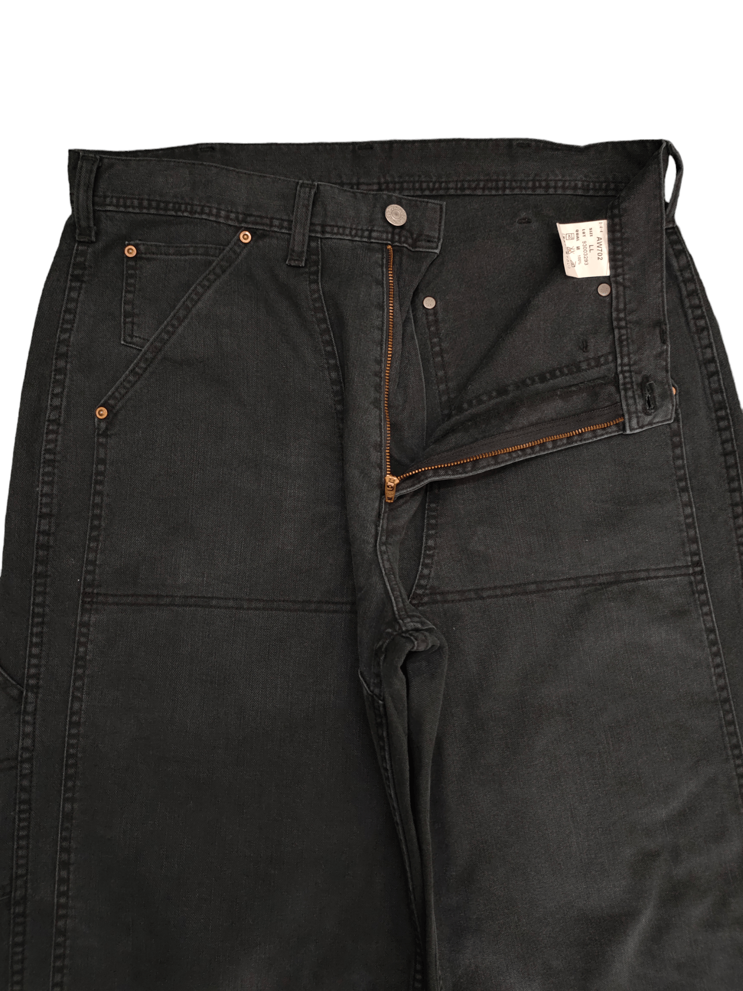 Kapital 1990s Bobson Double Knee Baggy Denim Pants Wide Leg Jnco Size US 33 - 9 Thumbnail