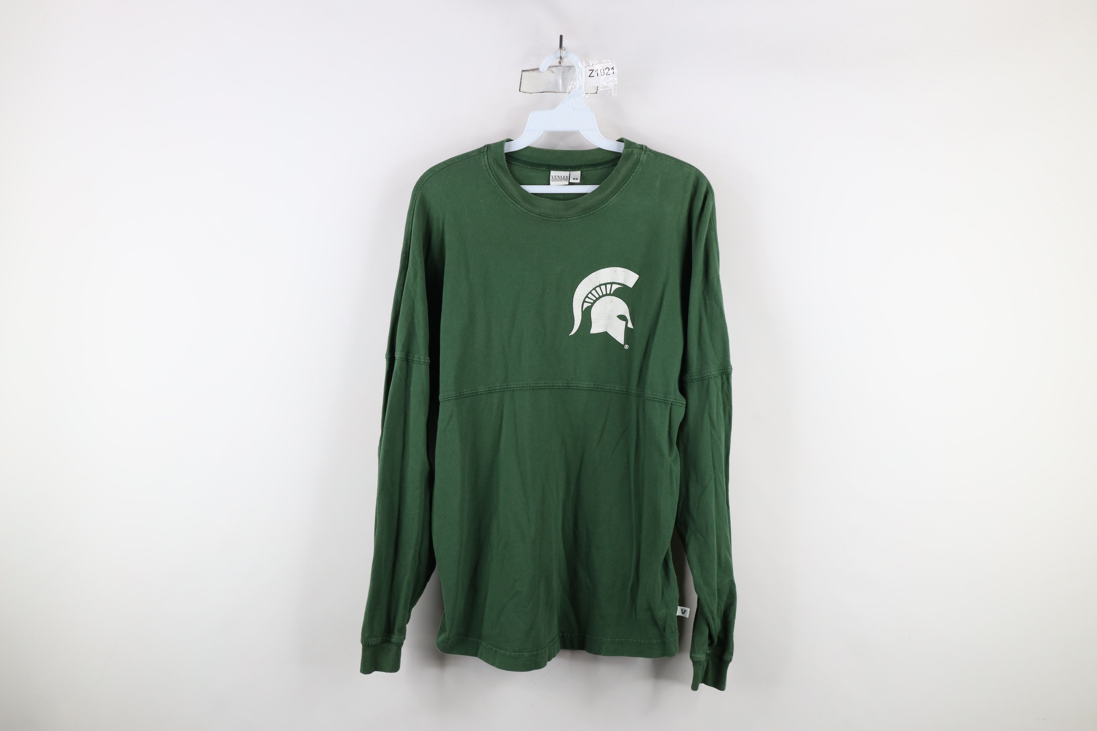 Vintage Vintage Y2K Michigan State University Spirit Jersey T-Shirt Size XS / US 0-2 / IT 36-38 - 1 Thumbnail