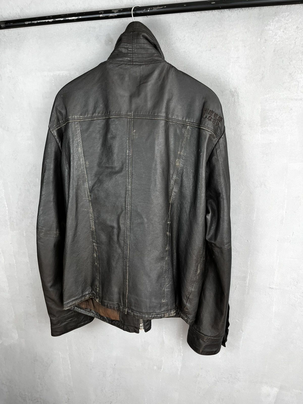 Superdry Superdry leather jacket biker Size US XL / EU 56 / 4 - 14 Thumbnail