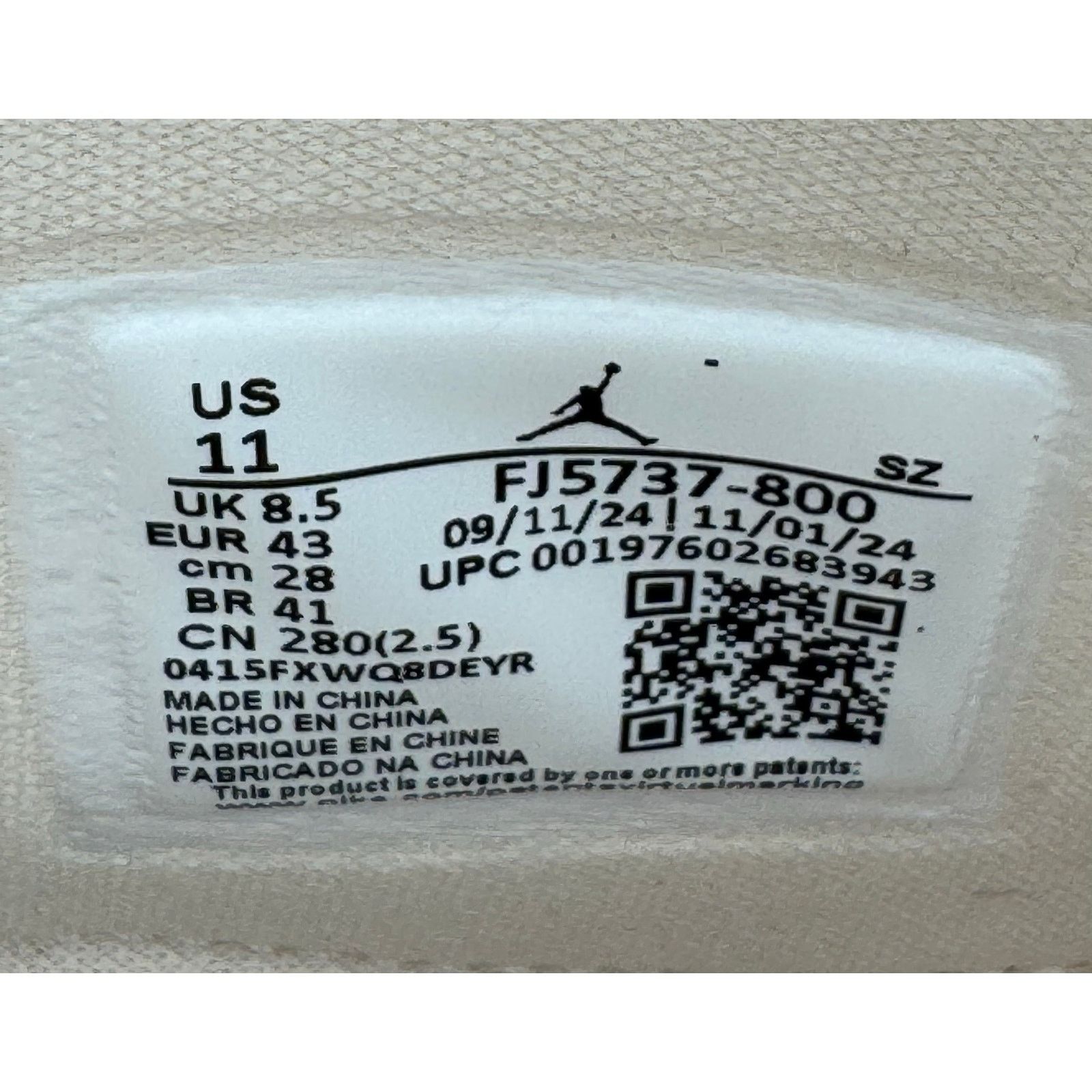 Nike Air Jordan 1 Brooklyn Guava Ice Sz11 Size ONE SIZE - 5 Thumbnail