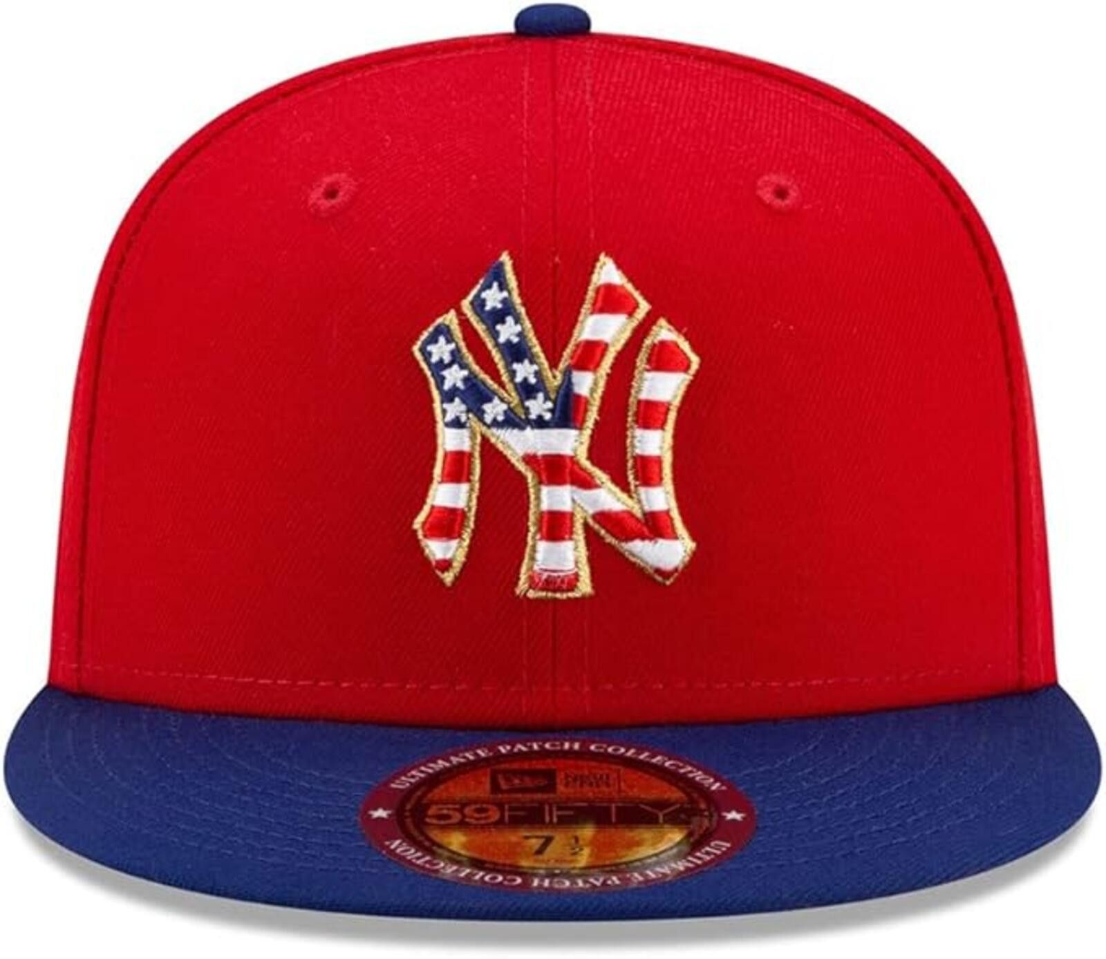 New Era New Era New York Yankees USA Independence 59FIFTY 7 3/8 Size ONE SIZE - 2 Thumbnail
