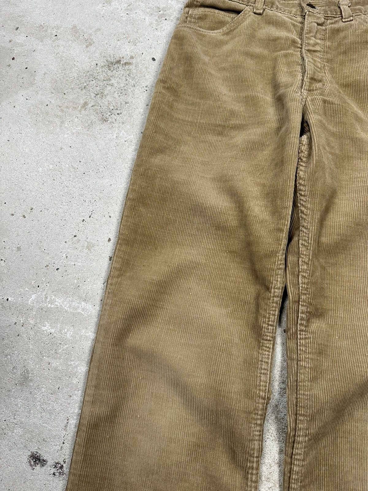 Vintage Vintage 70s Land Lubber Beige Corduroy Pants Size US 30 / EU 46 - 5 Thumbnail