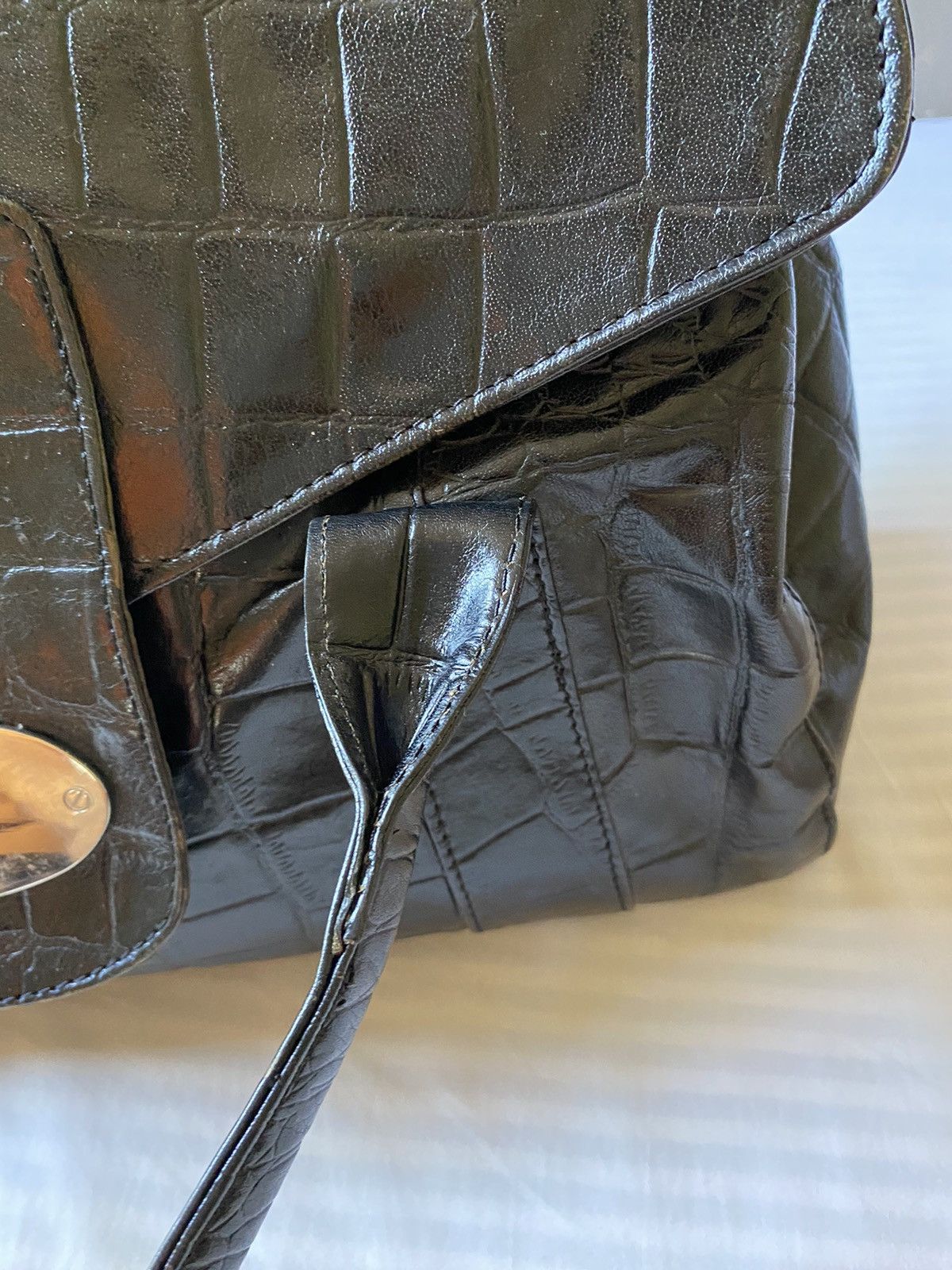 Designer × Vintage The monte Black handbag Size ONE SIZE - 15 Thumbnail