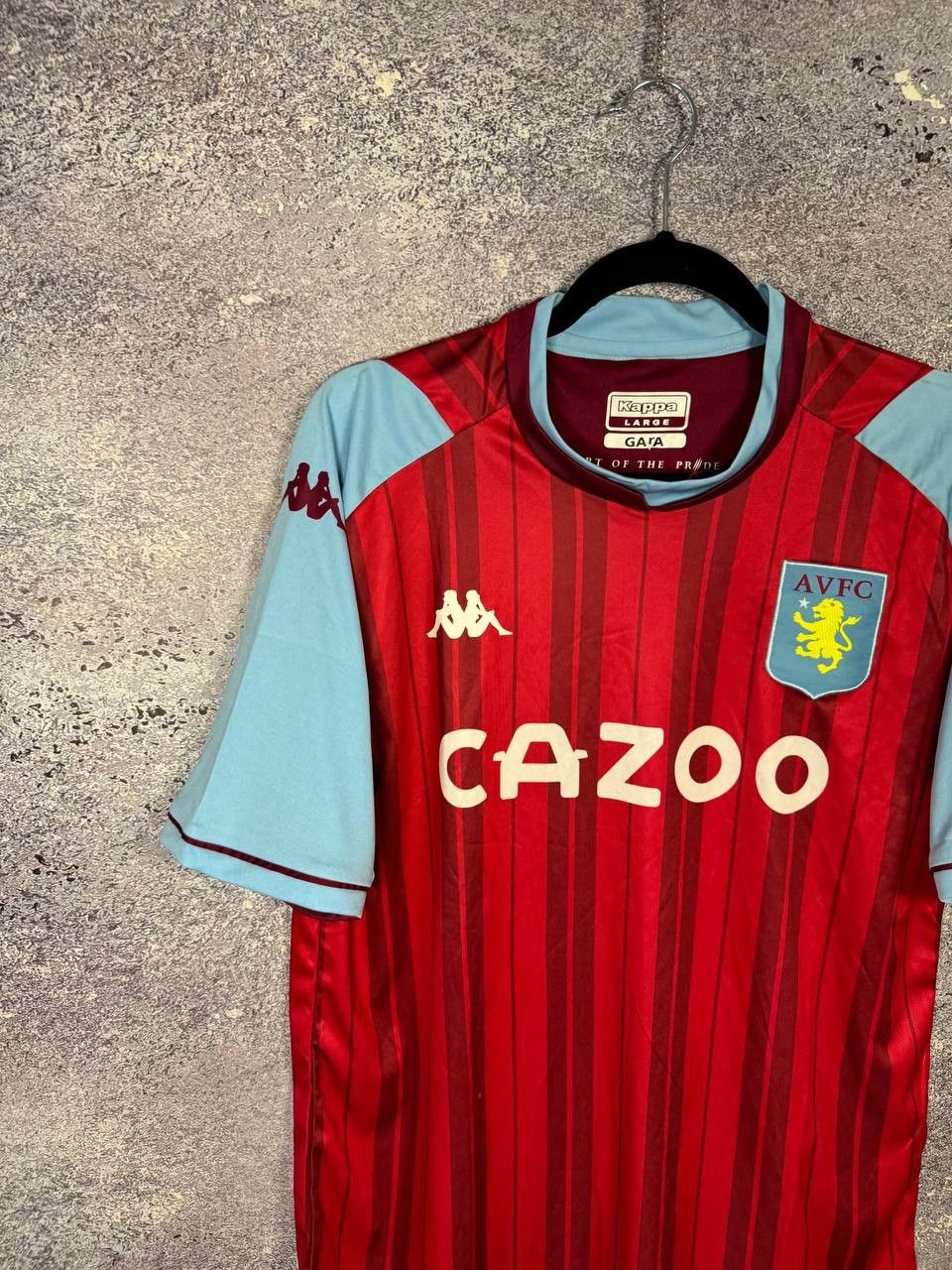 Kappa × Vintage Vintage Aston Villa 2021/22 Kappa Soccer Jersey Large Size US L / EU 52-54 / 3 - 3 Thumbnail
