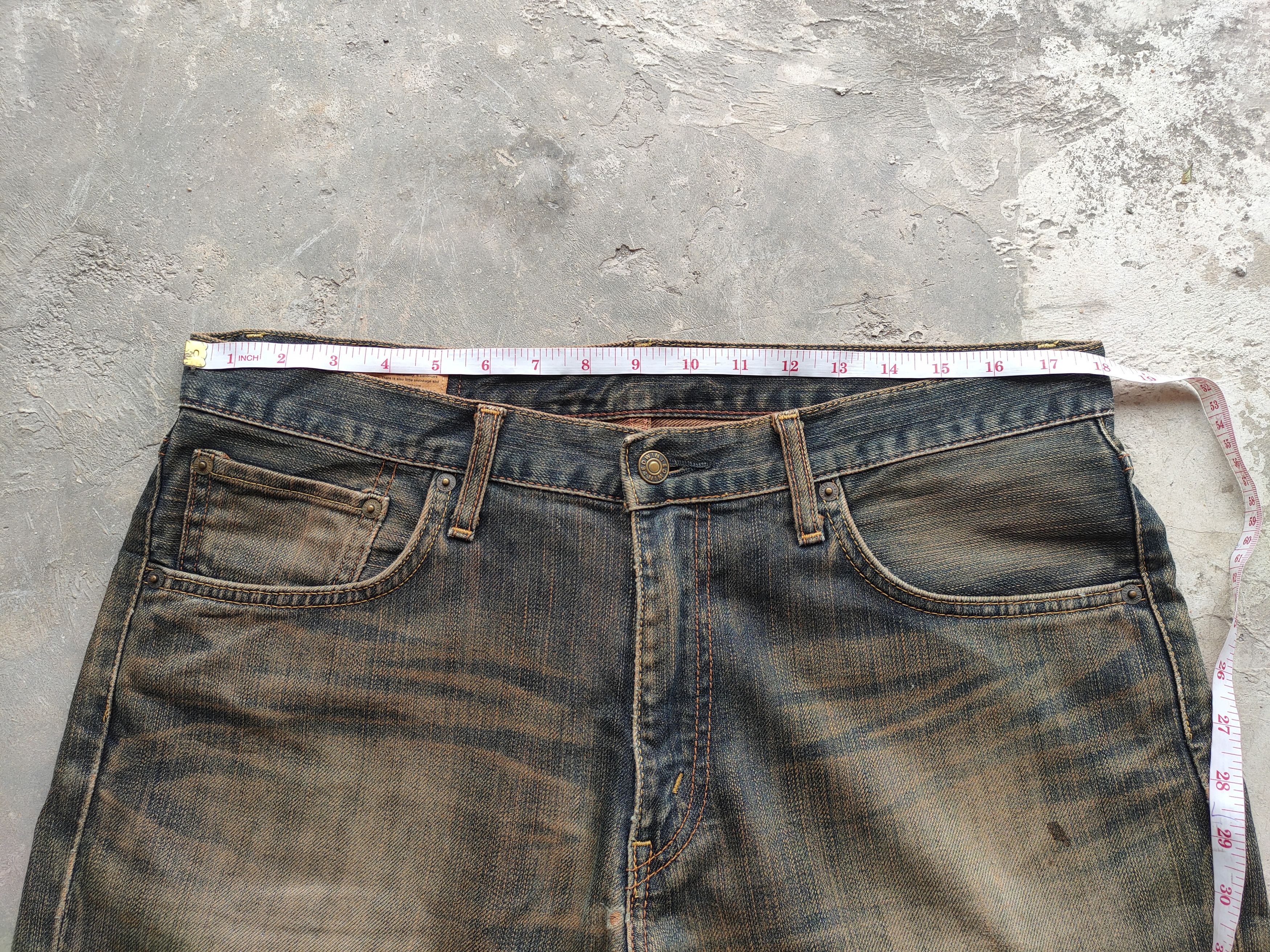 Edwin # VINTAGE EDWIN RUSTY FADED DISTRESSED JEANS PANTS Size US 36 / EU 52 - 6 Thumbnail