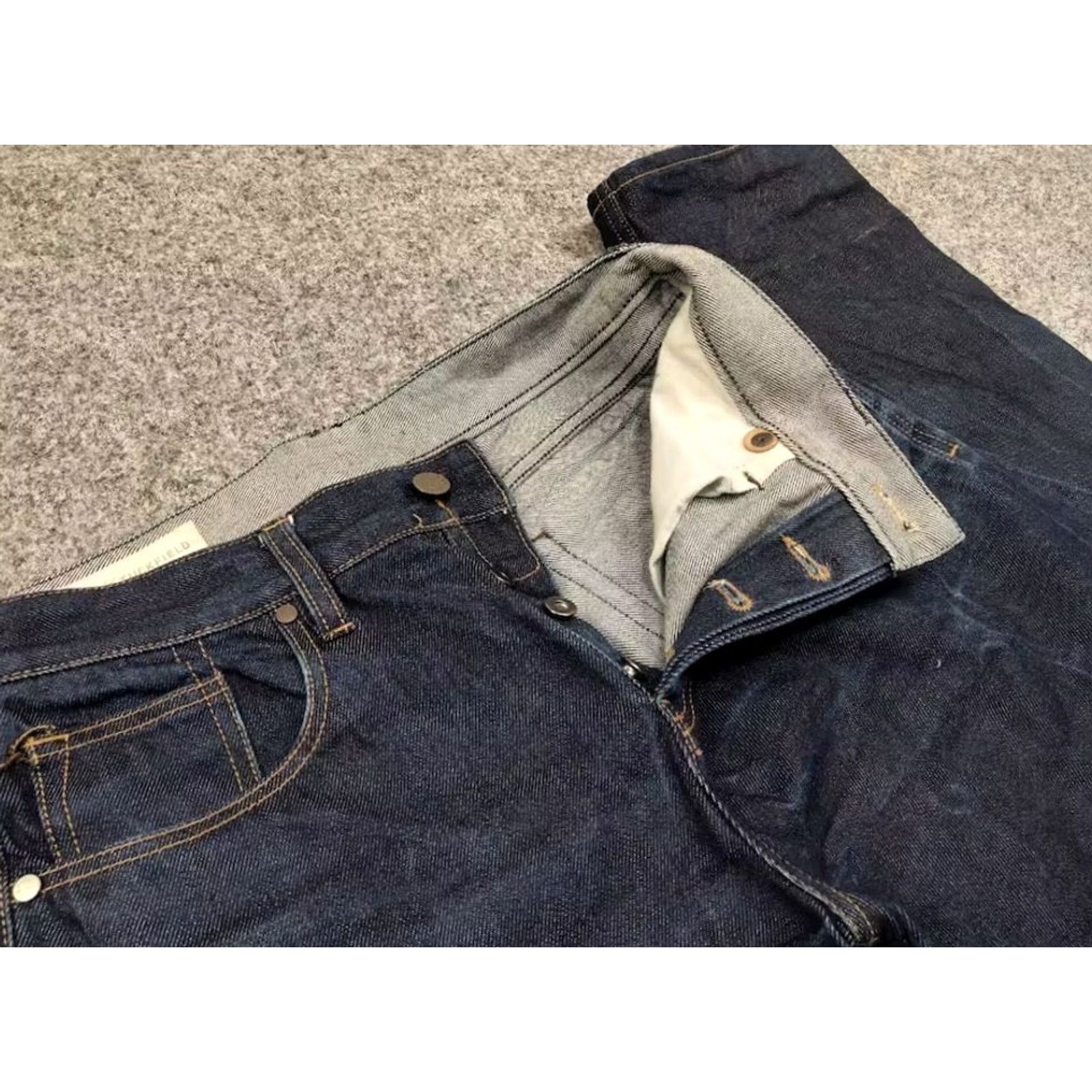 King & Tuckfield VINTAGE King & Tuckfield Jeans 13oz Japan Handcrafted Selvedge Denim Jeans Size US 30 / EU 46 - 3 Thumbnail