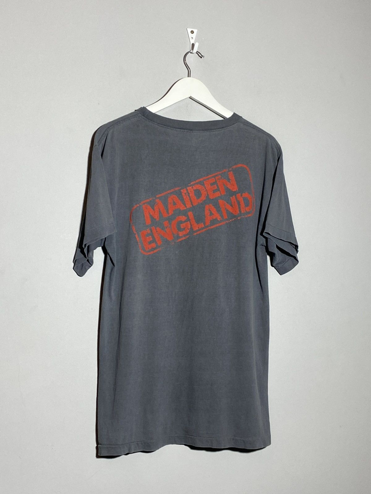 Iron Maiden 1988 Iron Maiden England Vintage Rock Band Tour T-Shirt Tee Size US L / EU 52-54 / 3 - 14 Thumbnail