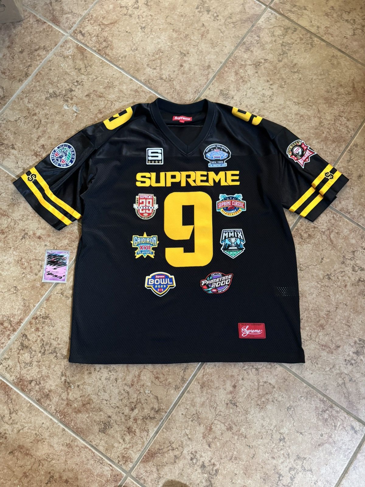 FW23 Supreme Championship jersey