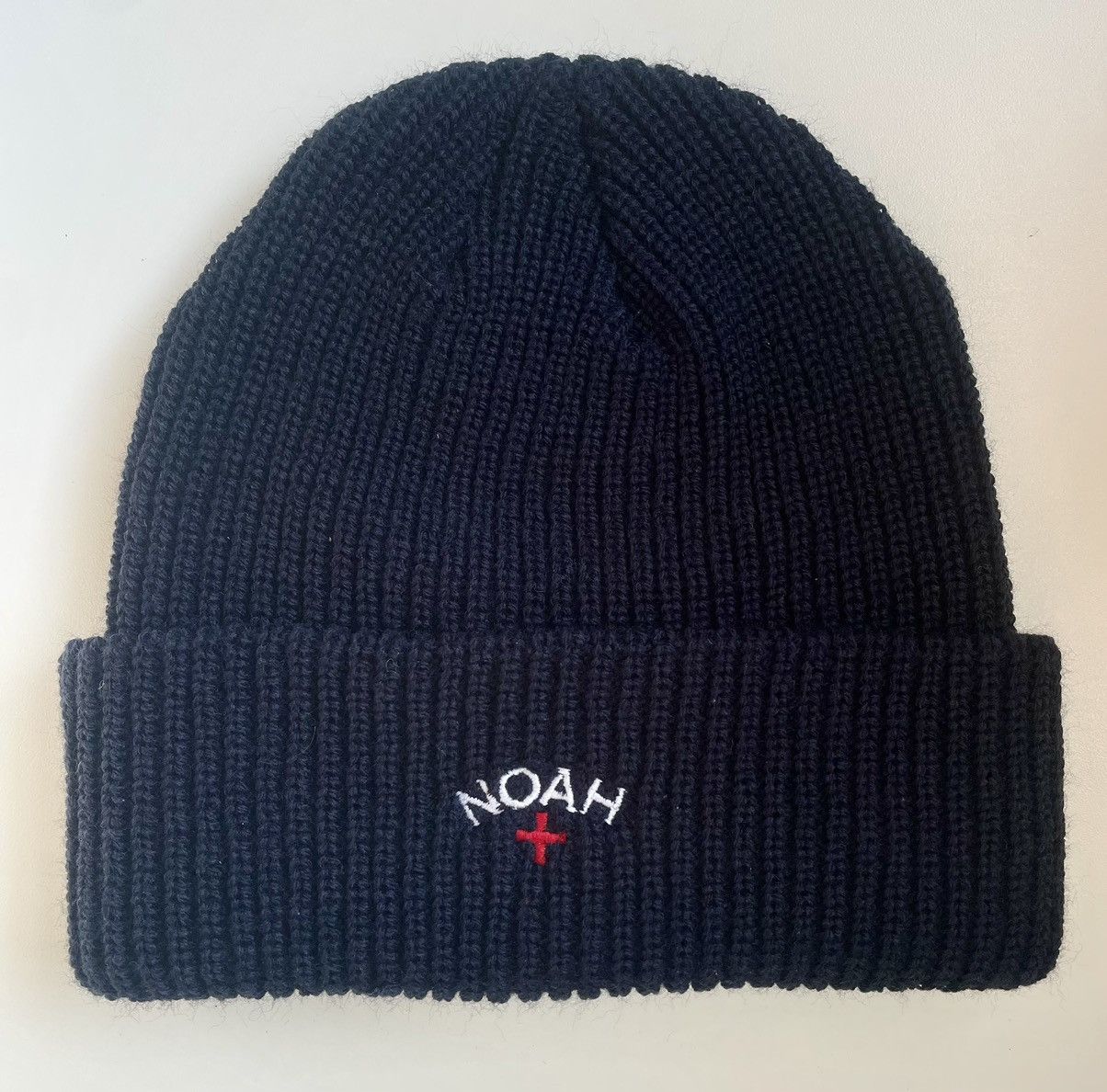 Noah Noah Core Logo Beanie NAVY Size ONE SIZE - 1 Thumbnail
