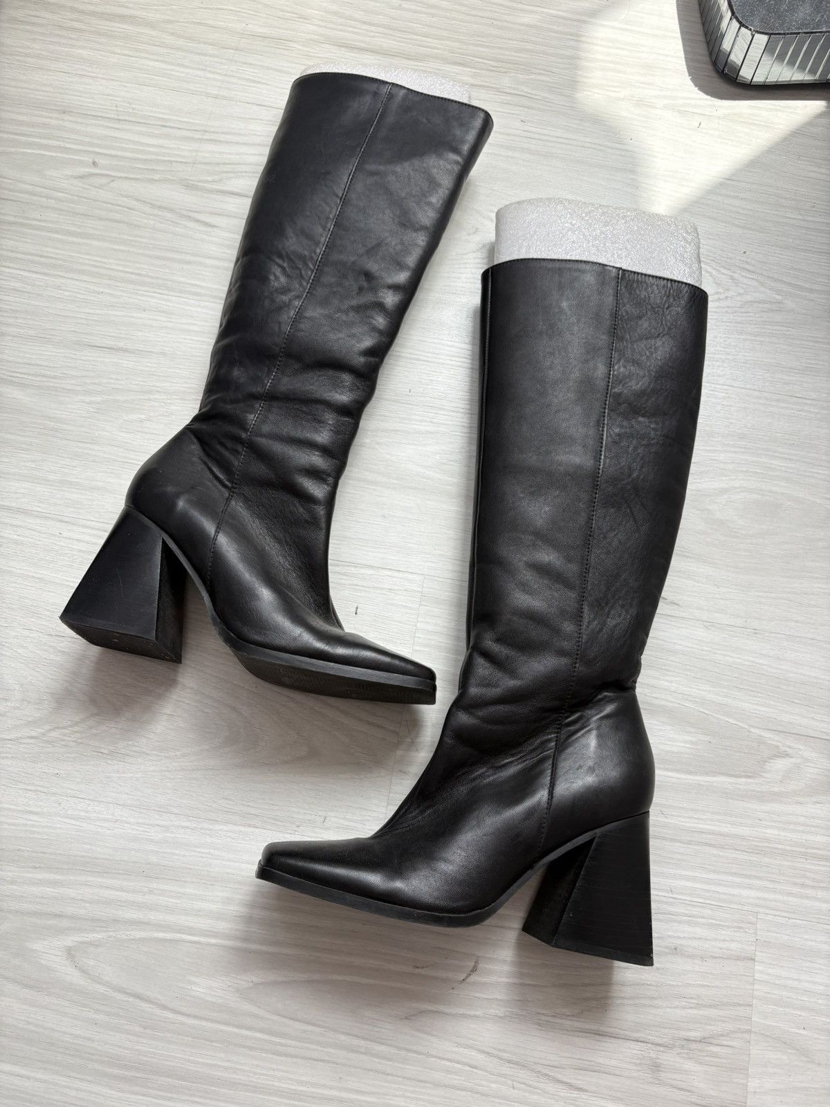 Vintage Vintage leather boots Size US 9.5 / IT 39.5 - 11 Thumbnail