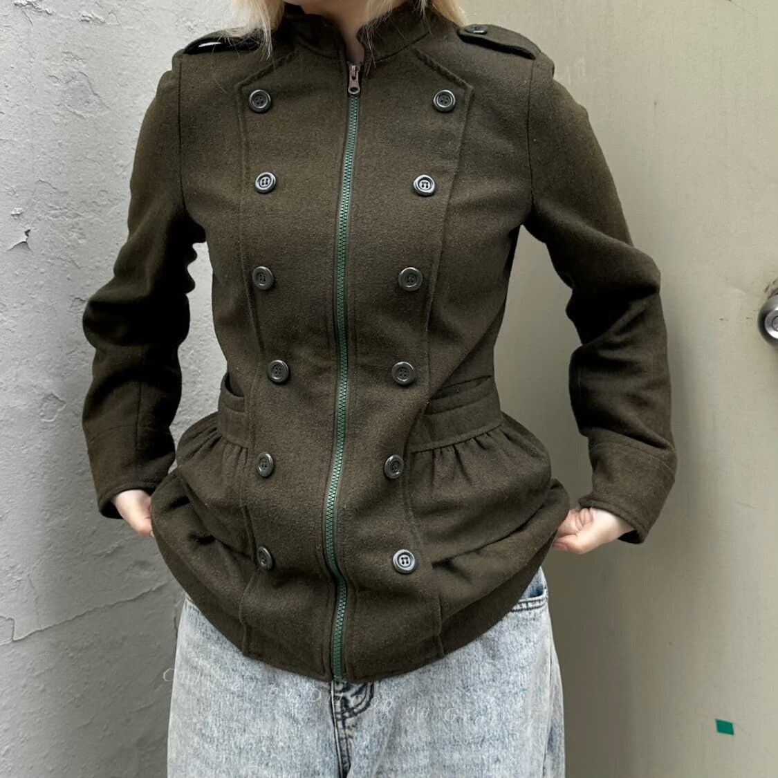Vintage Vintage Napoleon Military Cargo Jacket Size US M / EU 48-50 / 2 - 1 Thumbnail