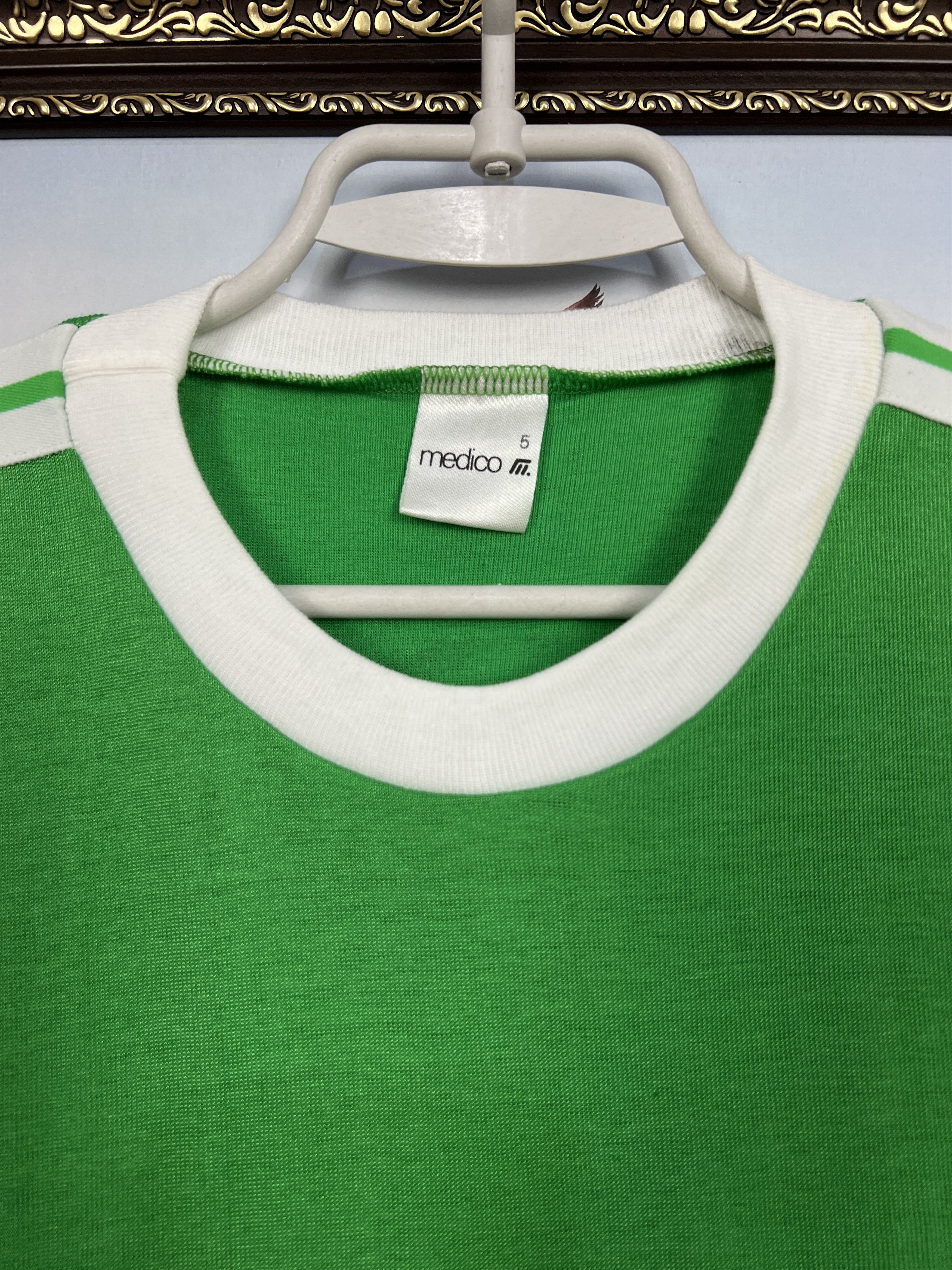 Adidas Vintage 80's Adidas Template Football Shirt Soccer Size US M / EU 48-50 / 2 - 4 Thumbnail