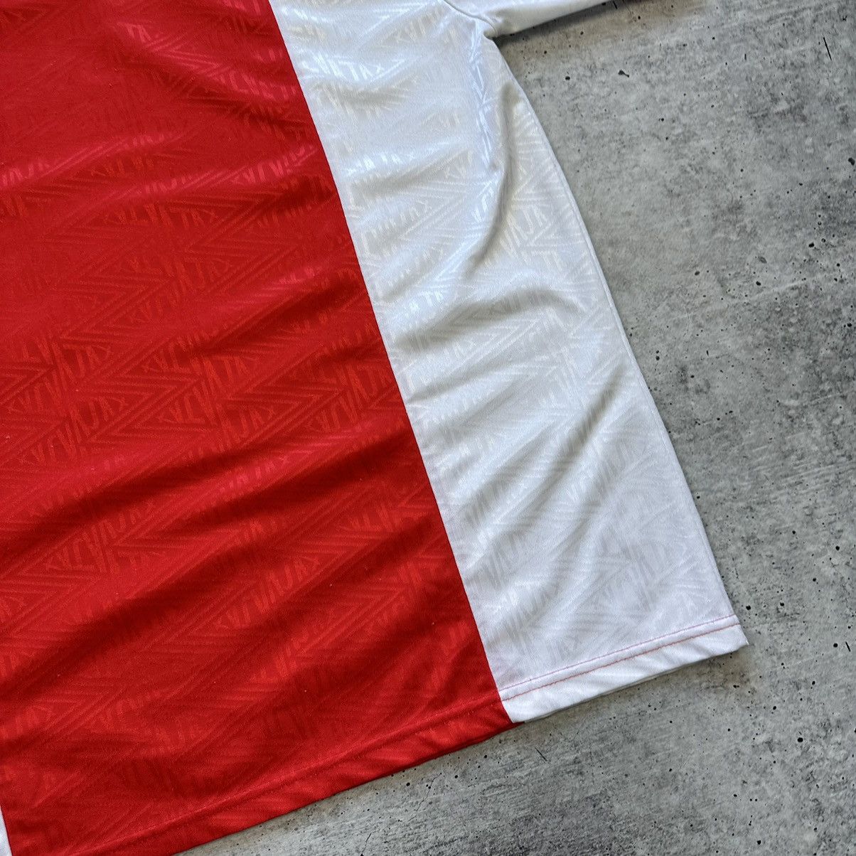 Umbro Vintage Umbro Ajax 1991-1993 Soccer Jersey Size US XL / EU 56 / 4 - 16 Thumbnail