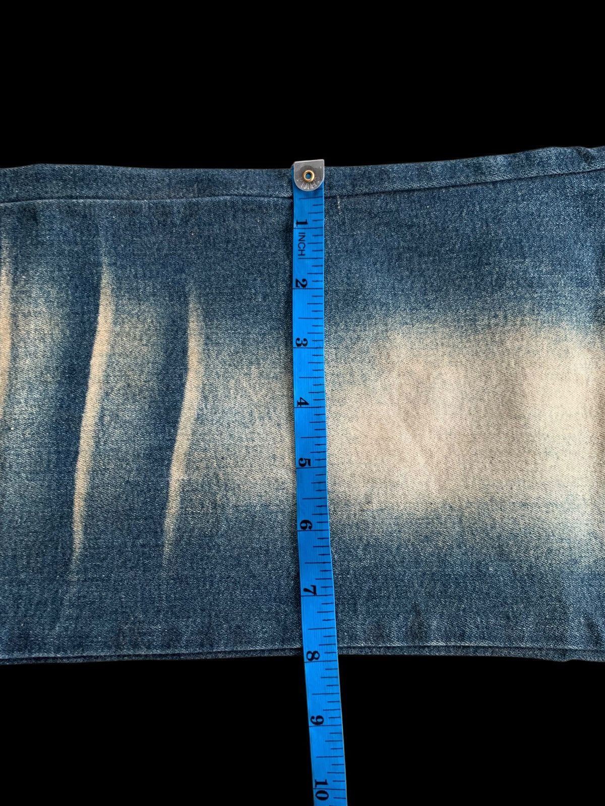 If Six Was Nine × Japanese Brand × Vintage Watch L.A Jeans Flare Vintage Distressed Denim Size 32" / US 10 / IT 46 - 23 Thumbnail