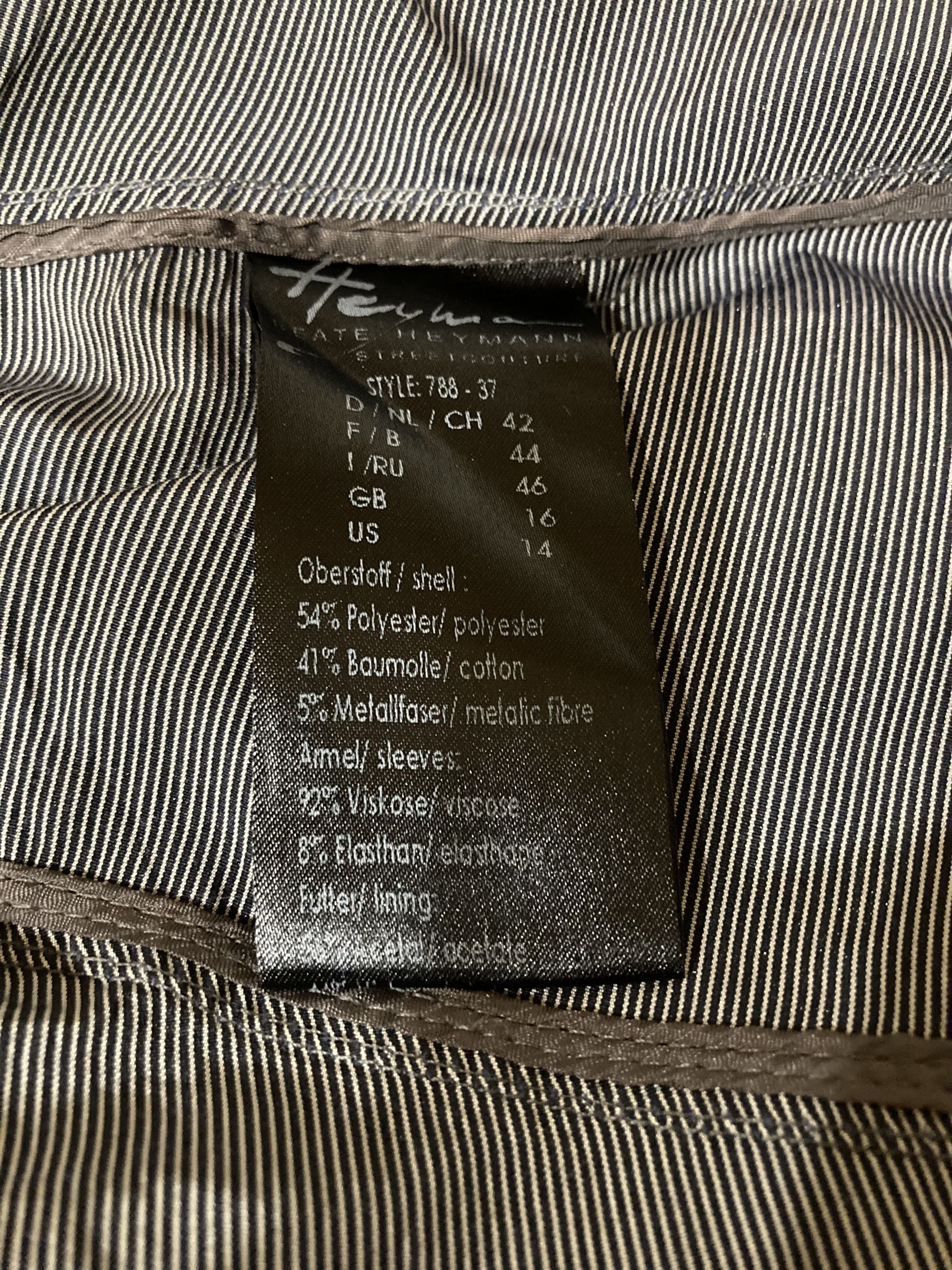 Vintage Beate Heymann Street Couture Light Jacket Size XL / US 12-14 / IT 48-50 - 8 Thumbnail