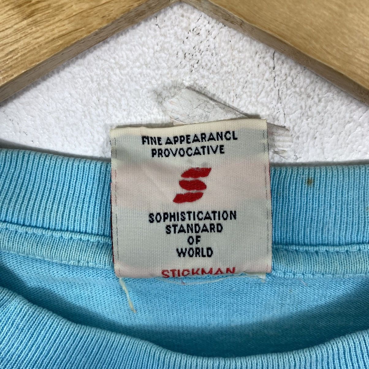Vintage Vintage 90s Stickman California Surfboards Tee L Size US L / EU 52-54 / 3 - 8 Thumbnail