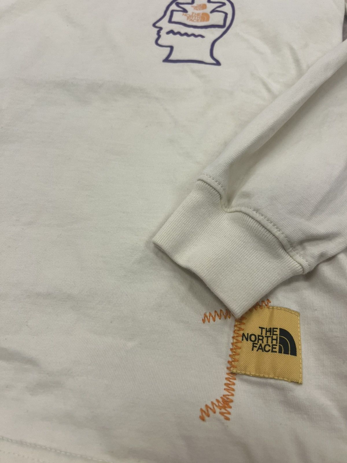 Brain Dead × The North Face The North Face x Brain Dead Small Long Sleeve Tee Cream Size US S / EU 44-46 / 1 - 3 Thumbnail