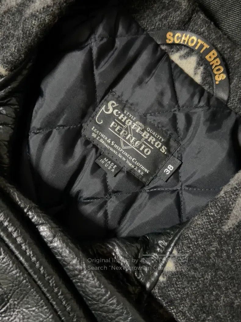 Schott Schott Stitched biker jacket Size US M / EU 48-50 / 2 - 2 Thumbnail