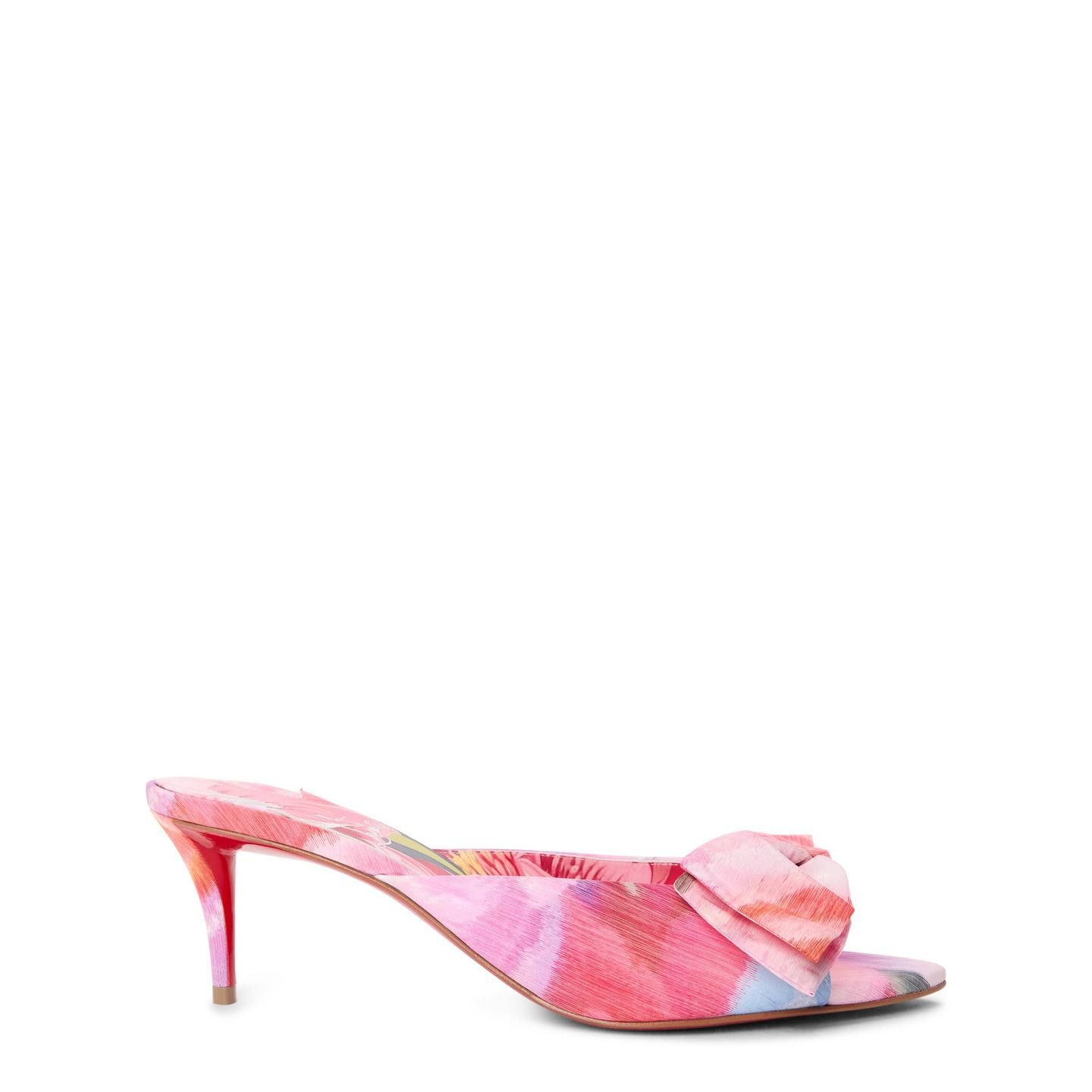 Christian Louboutin os11x0526 Heeled Mules in Multicolor Size US 7 / IT 37 - 1 Thumbnail