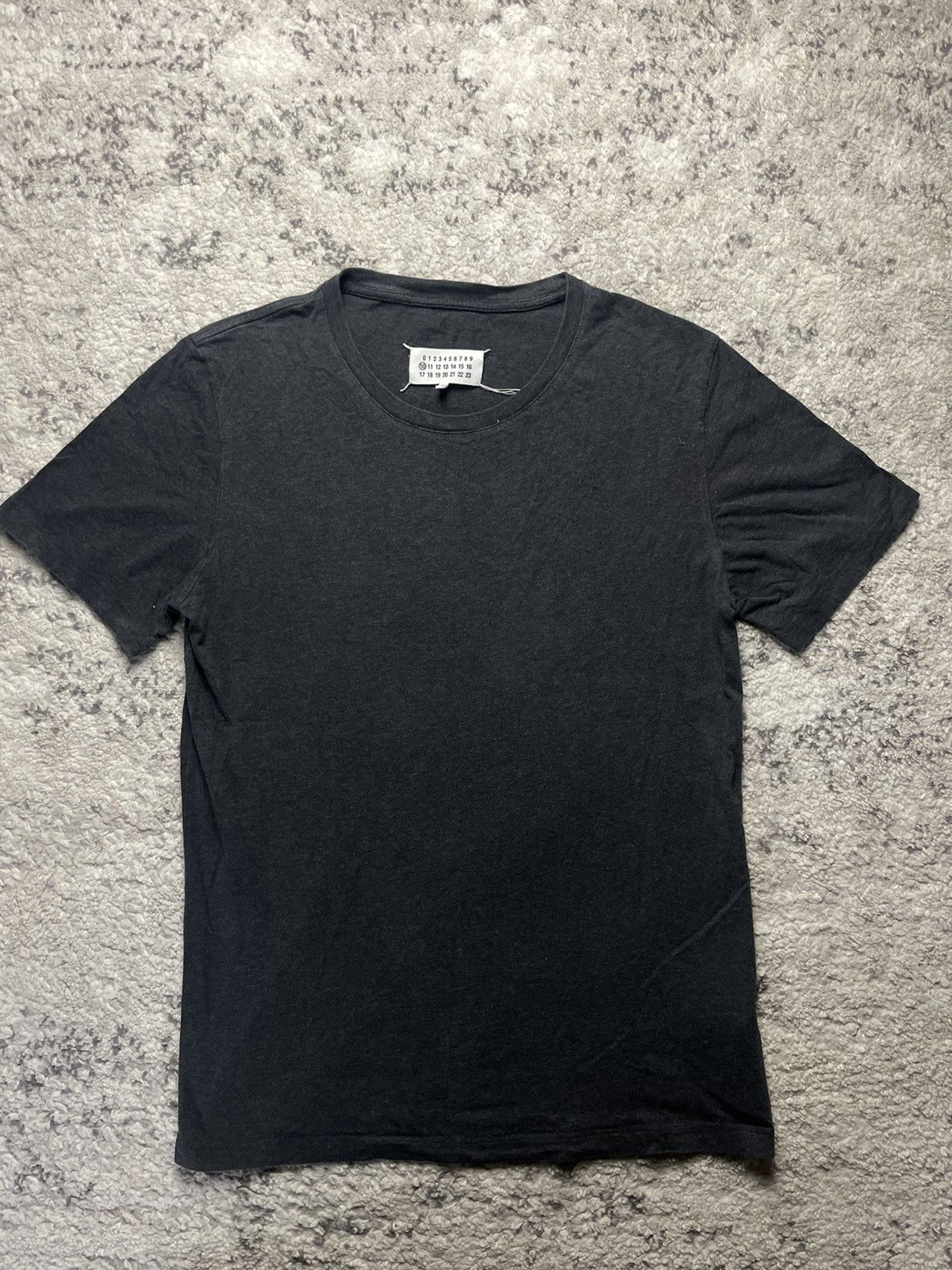 Maison Margiela Margiela FW2018 Grey Basic T Shirt Size US M / EU 48-50 / 2 - 1 Thumbnail