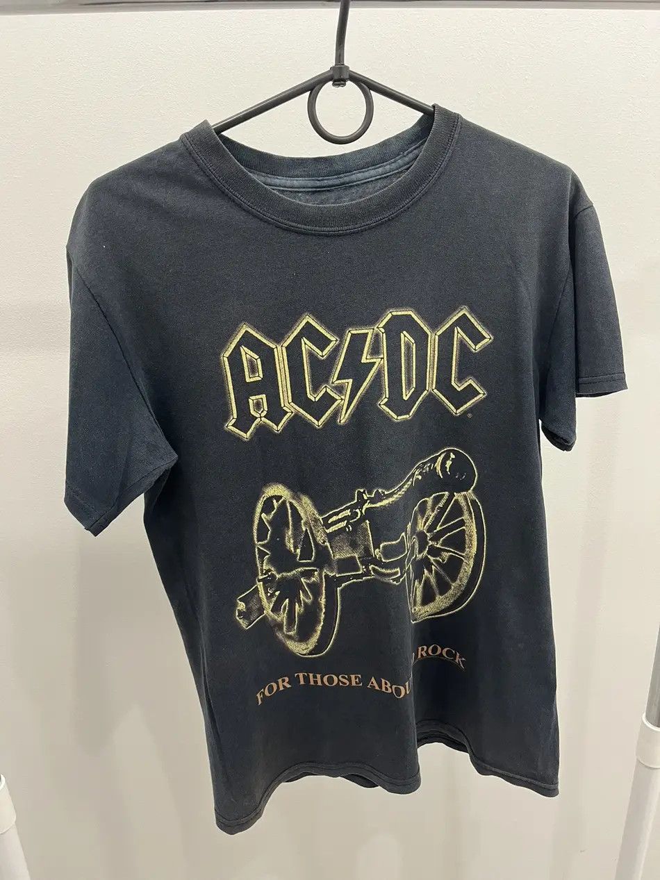 AC/DC × Band Tees × Vintage Vintage AC DC 1999 “For Those About To Rock ...