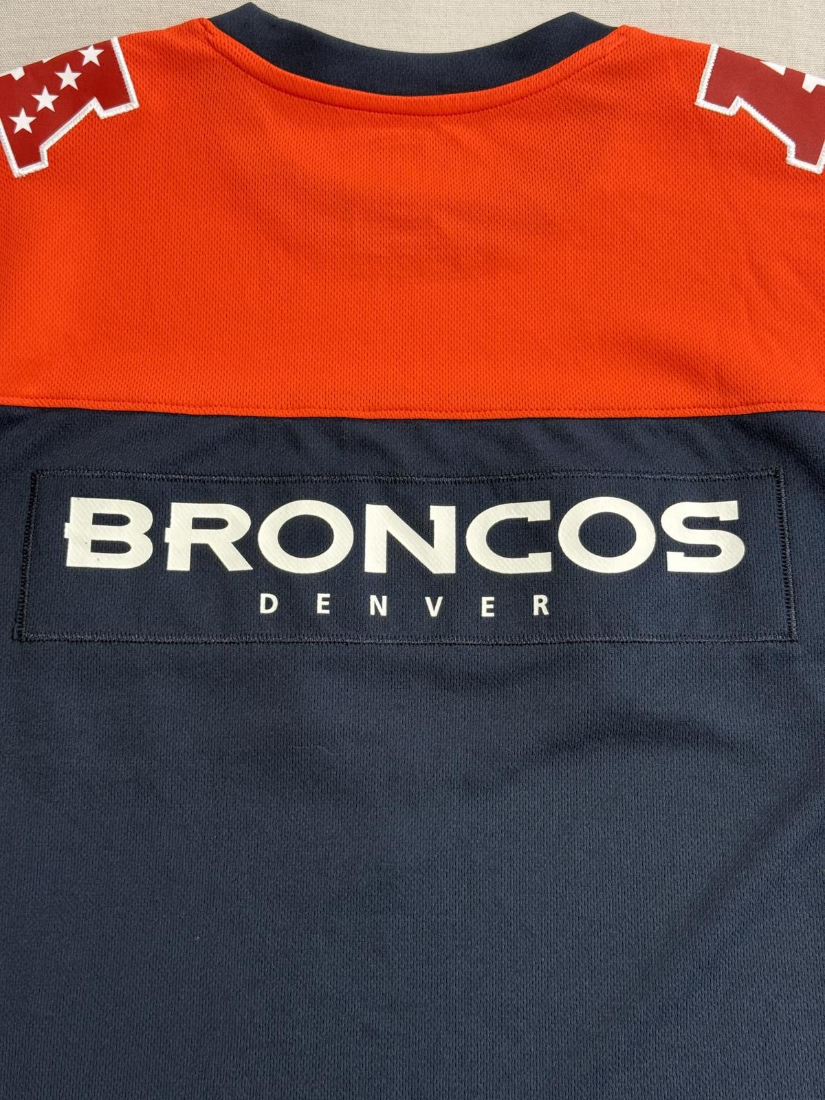 NFL Denver Broncos Jersey T-shirt Cut OTS Alton Top Mens NWT -L Size US L / EU 52-54 / 3 - 8 Thumbnail