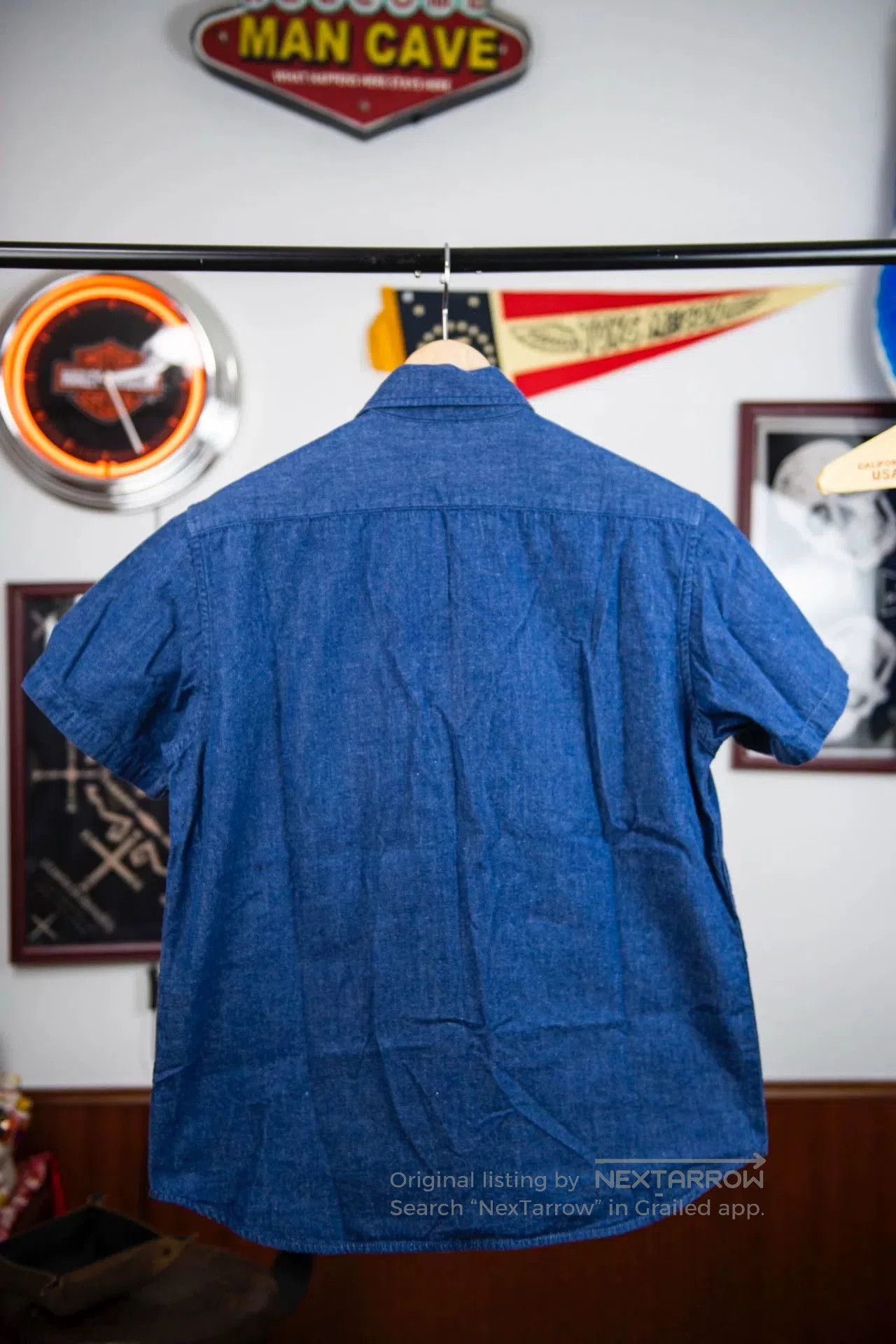 Casey Casey Calee Denim Shirt with Western Embroidery. Size US L / EU 52-54 / 3 - 2 Thumbnail