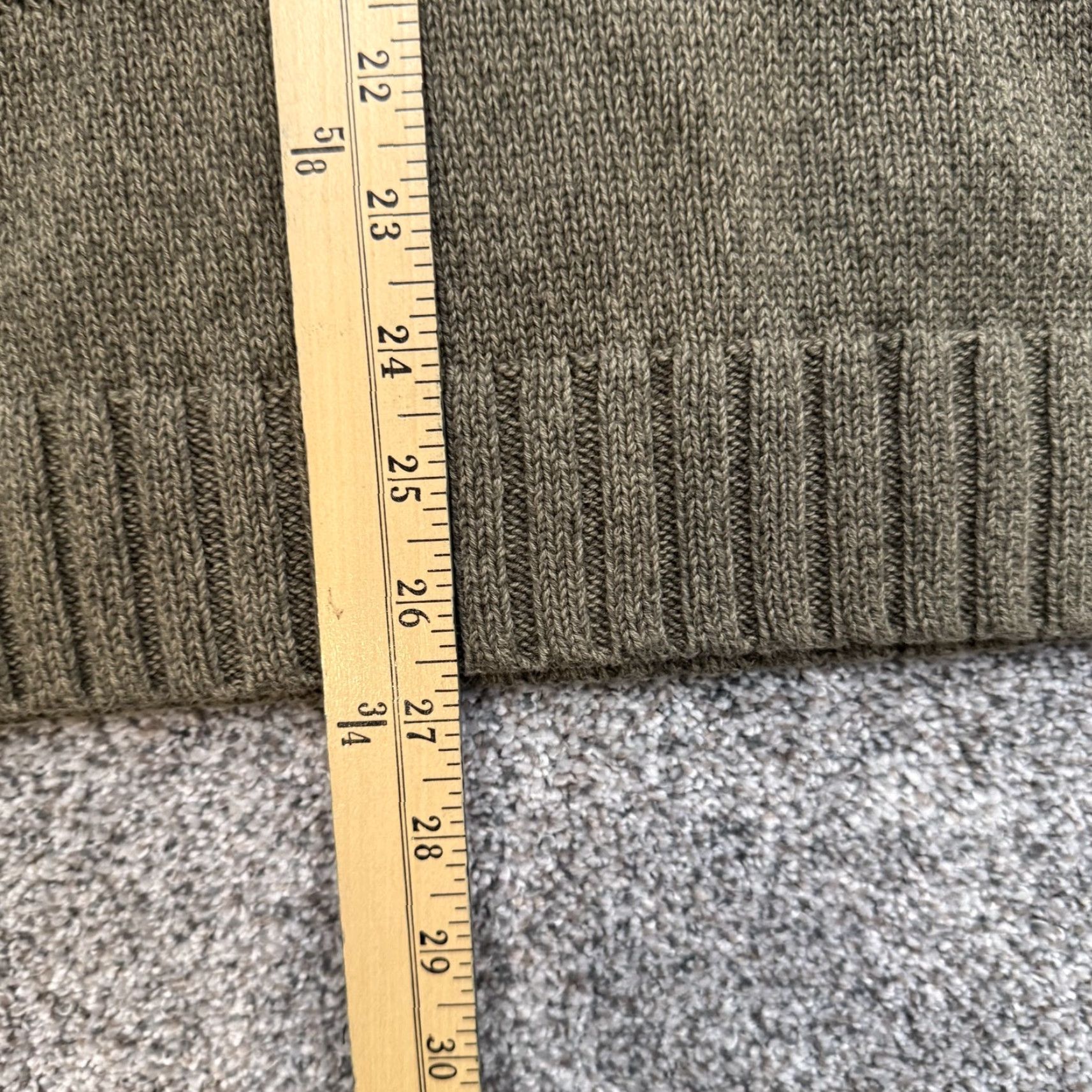 Timberland Timberland Sweater Mens XL Green Olive Knit Pullover Crewneck Cotton Outdoors Size US XL / EU 56 / 4 - 3 Thumbnail