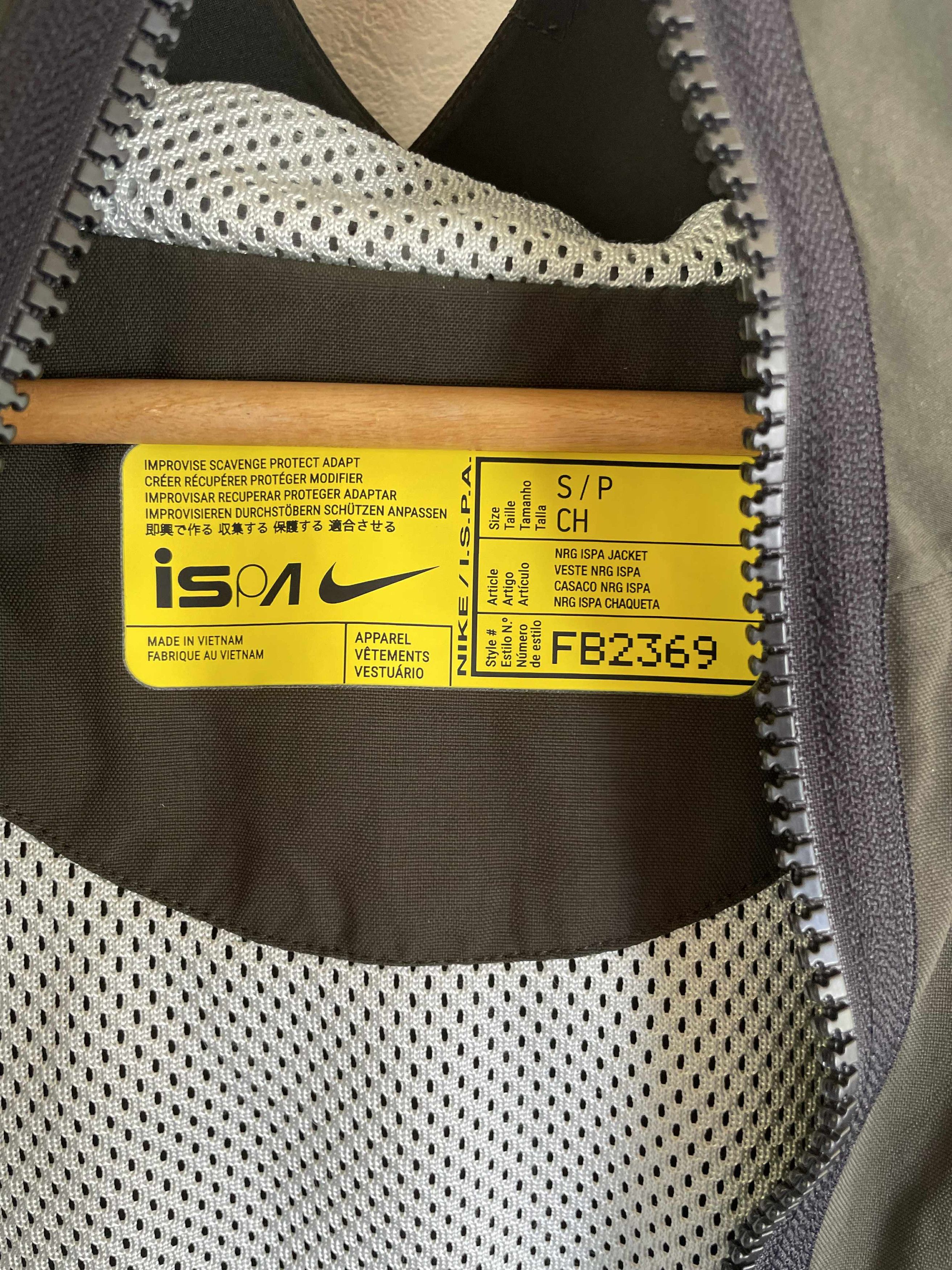 Nike Nike Ispa Jacket NRG Sequoia S Waterproof hiking Size US S / EU 44-46 / 1 - 12 Thumbnail