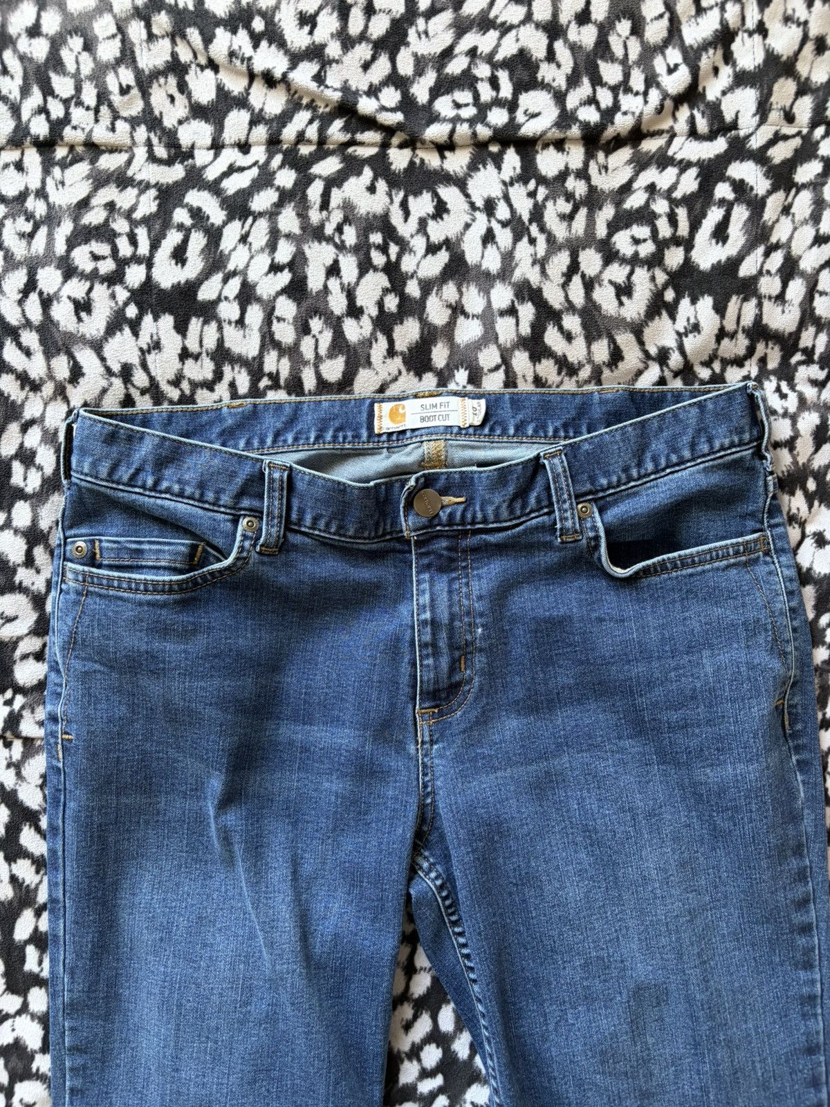 Carhartt Carhartt bootcut slim fit bluejeans Size 32" / US 10 / IT 46 - 2 Thumbnail