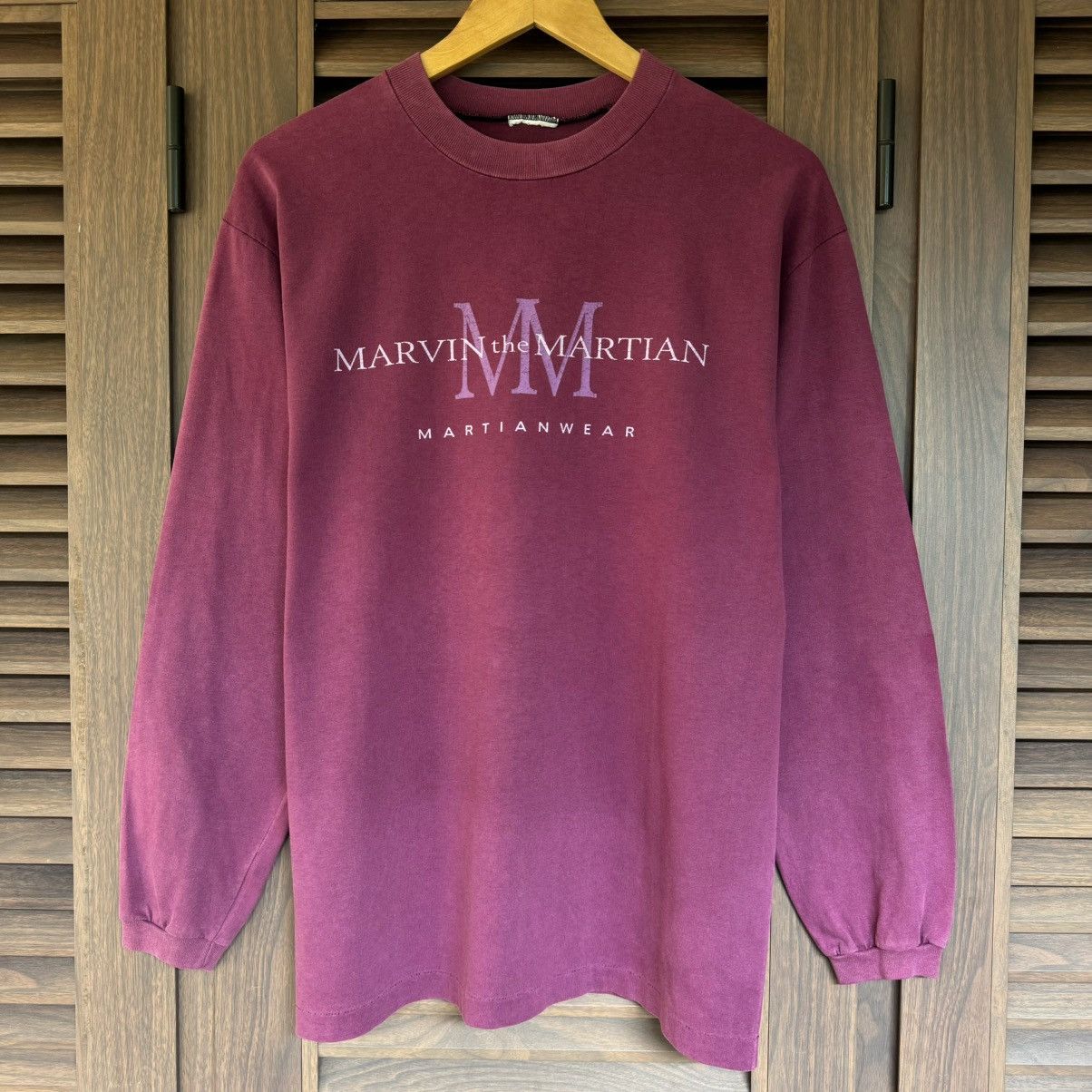 Vintage × Warner Bros Vintage Marvin The Martian By Warner Bros Size US M / EU 48-50 / 2 - 2 Thumbnail