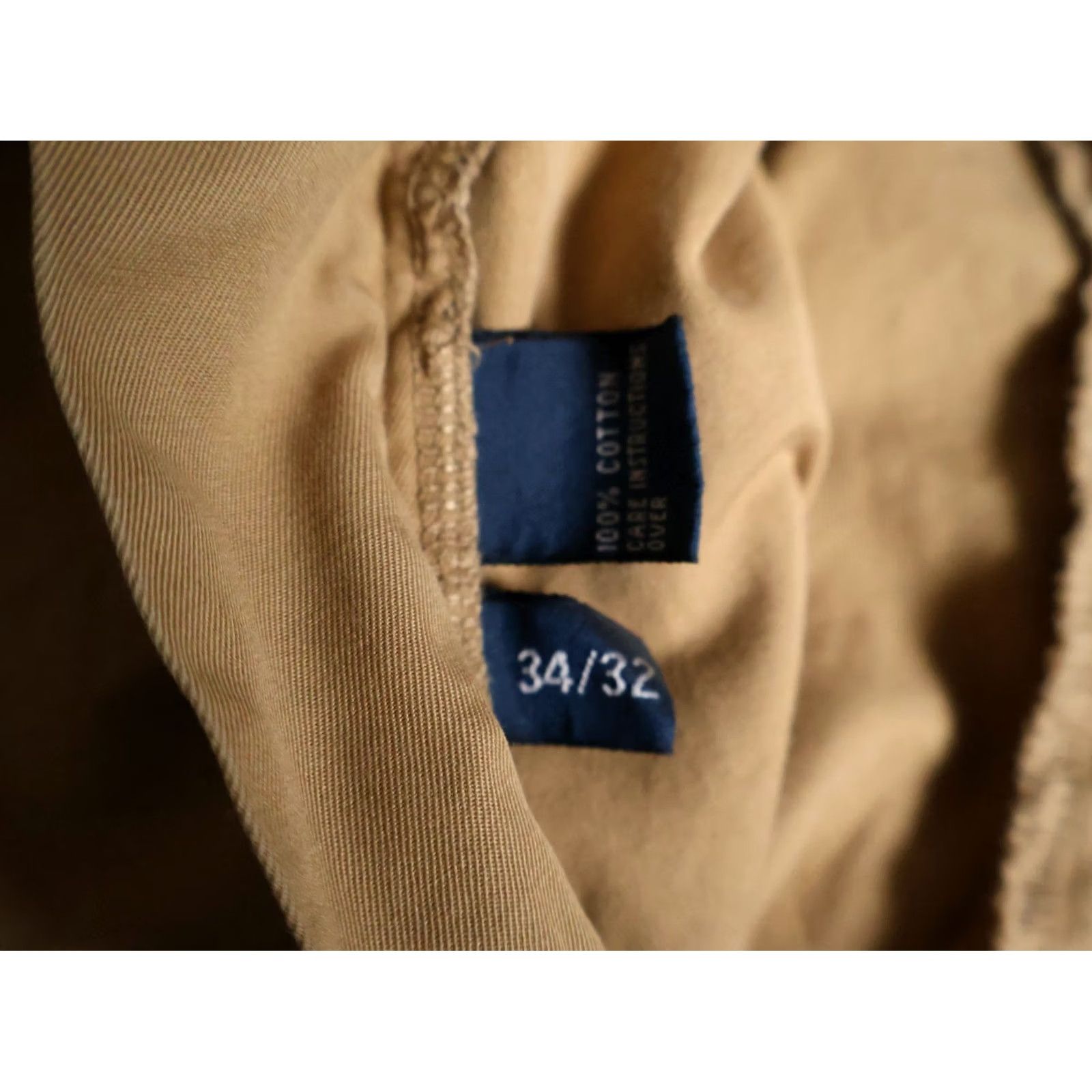 Polo Ralph Lauren Polo Ralph Lauren Hammond Pants Mens 32 x 30 Brown Corduroy Cotton Flat Front Zip Fly Straight Leg Chino Vintage: No 90s Hipster Retro Mens Size US XS / EU 42 / 0 - 4 Thumbnail