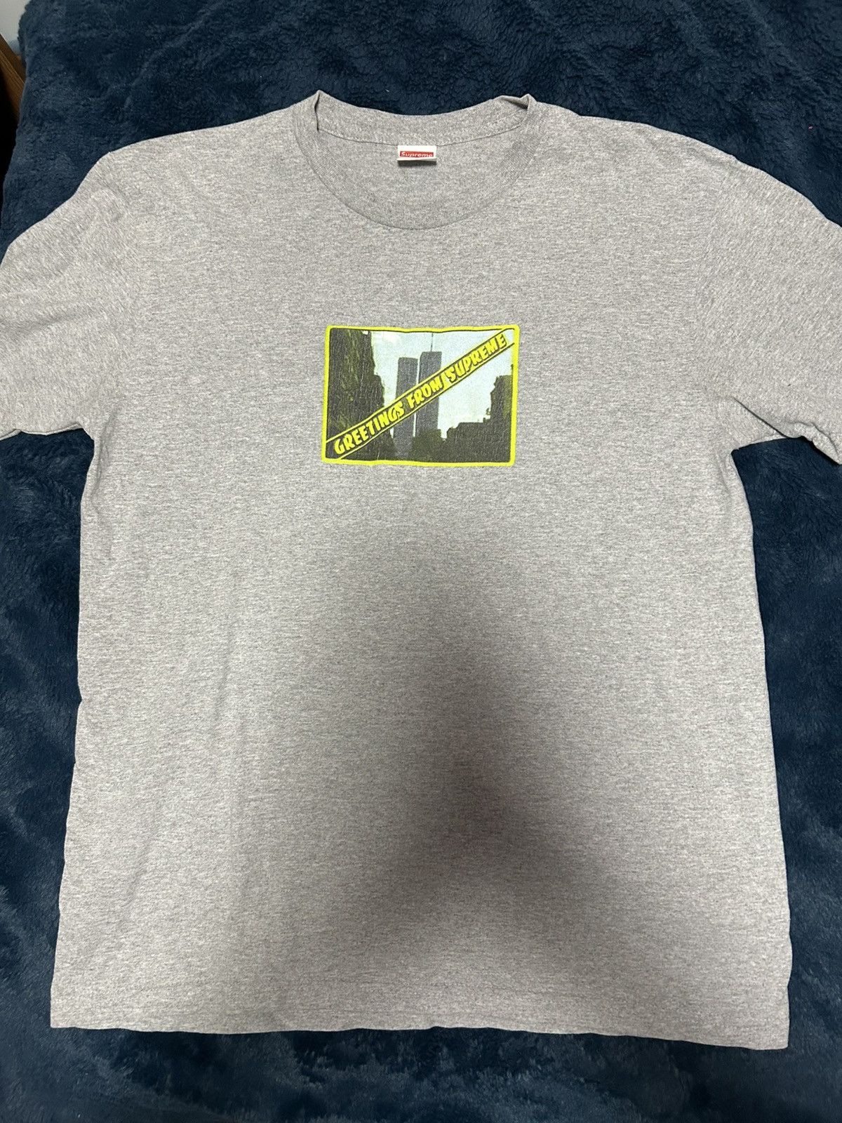 Supreme Supreme greetings tee Size US M / EU 48-50 / 2 - 1 Thumbnail