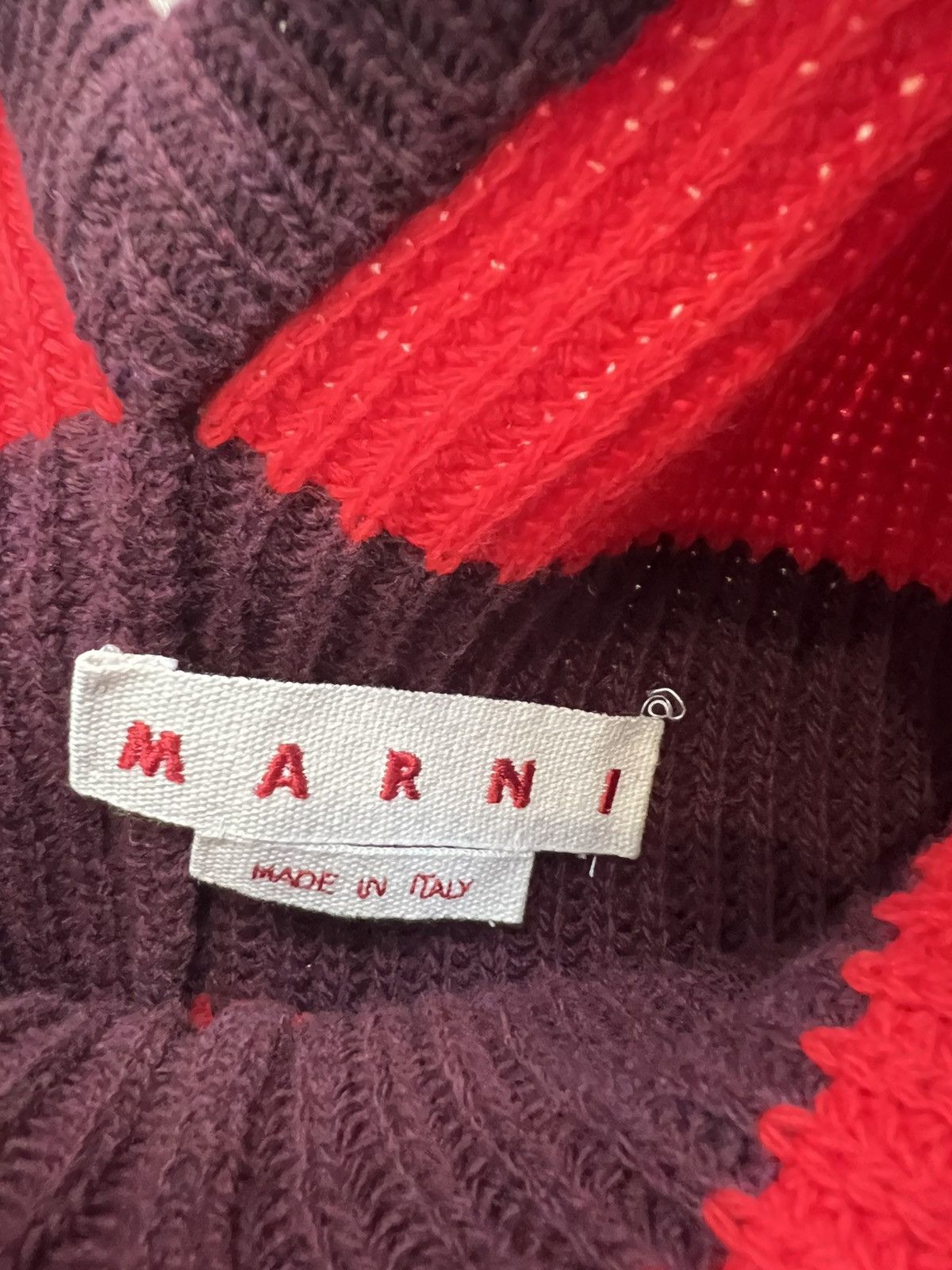 Marni Marni striped oversized knit sweater Size XS / US 0-2 / IT 36-38 - 3 Thumbnail