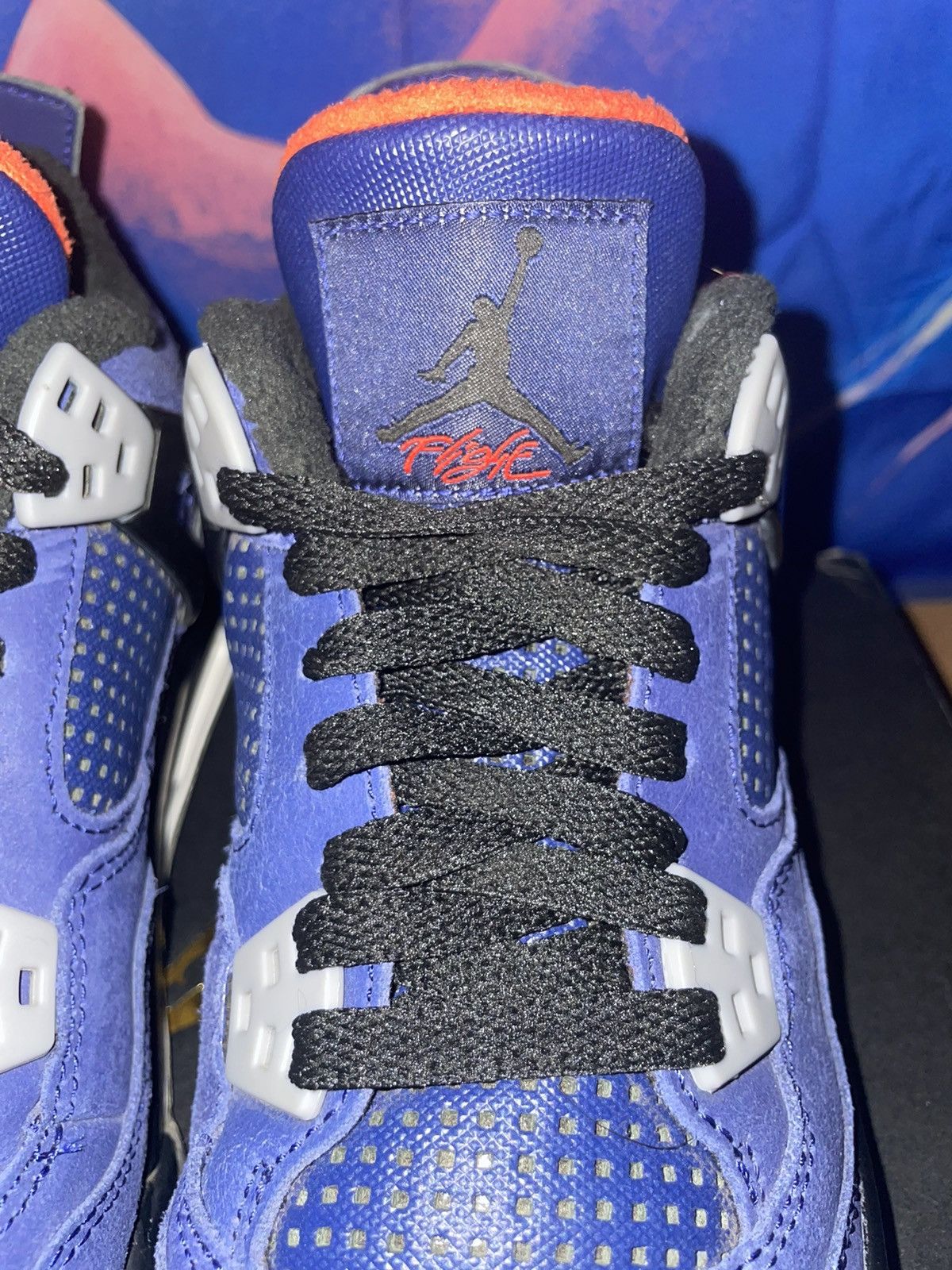 Jordan Brand Jordan 4 Retro ‘Winterized Loyal Blue’ Size US 6 / EU 39 - 5 Thumbnail