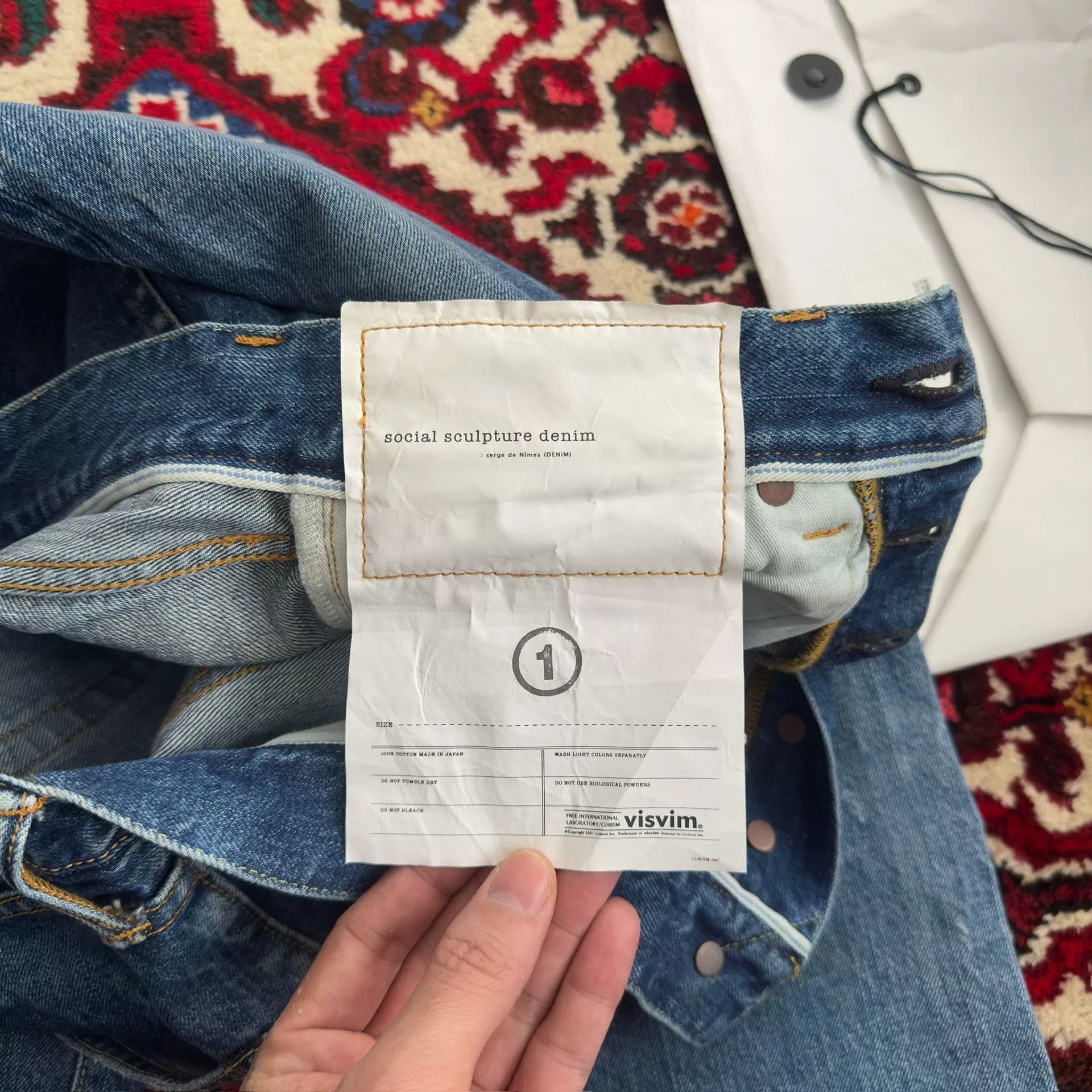 Visvim VISVIM 23ss 01 DRY-21 Jeans Size US 27 - 8 Thumbnail