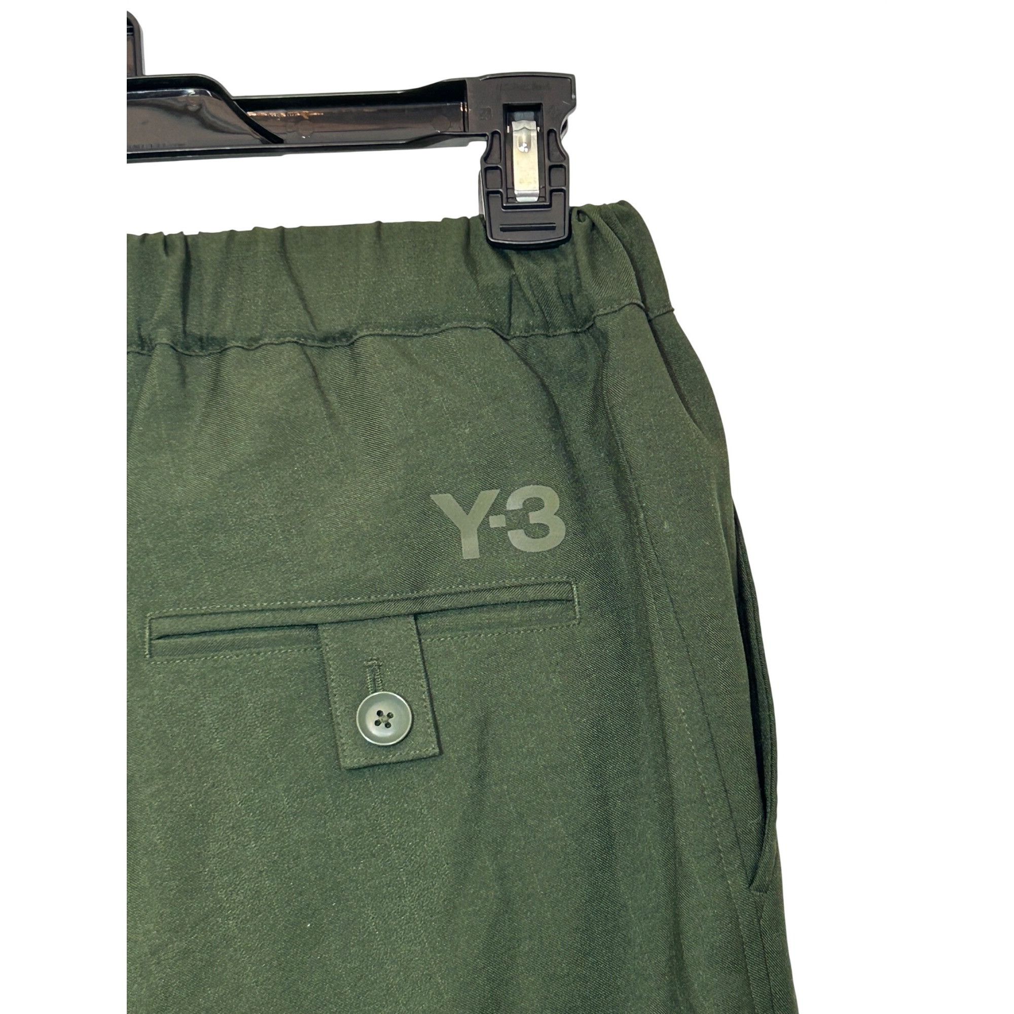 Adidas × Y's Adidas Yohji Yamamoto Y-3 Men’s Unisex Cuffed Cargo Pants Gr Size US 28 / EU 44 - 15 Thumbnail