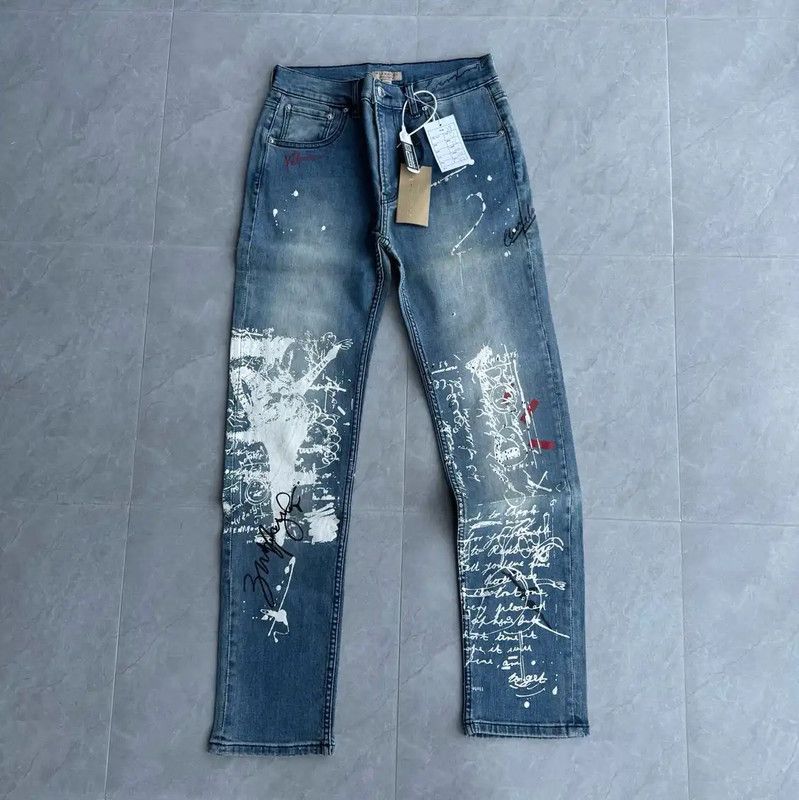 Burberry Burberry S Size Blue Denim Jeans for Women Size 23" - 1 Thumbnail